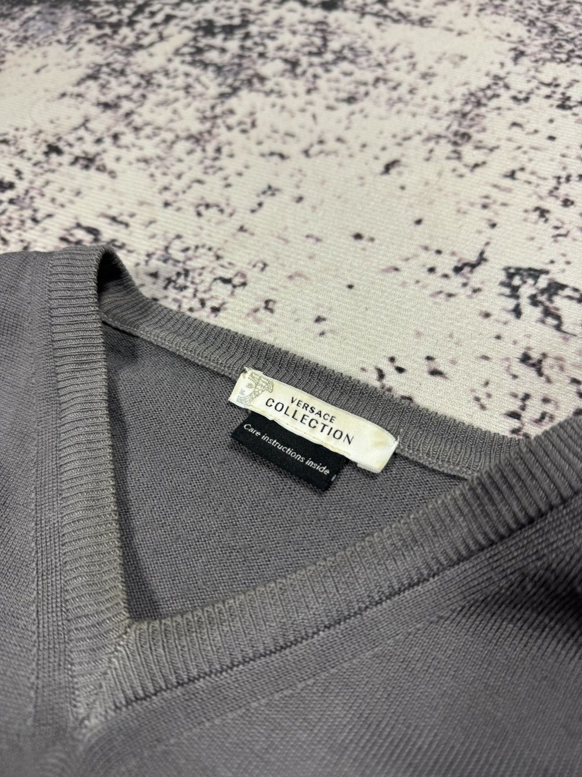 Versace Versace Collection knitwear Sweatshirt Jumper grey S Size US S / EU 44-46 / 1 - 5 Thumbnail