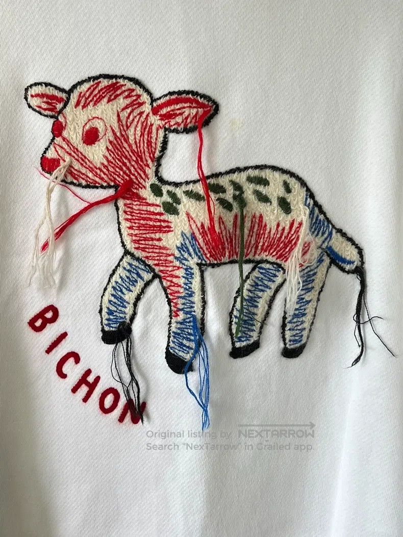 Gucci Gucci Deer Embroidered Sweatshirt Size US S / EU 44-46 / 1 - 4 Thumbnail