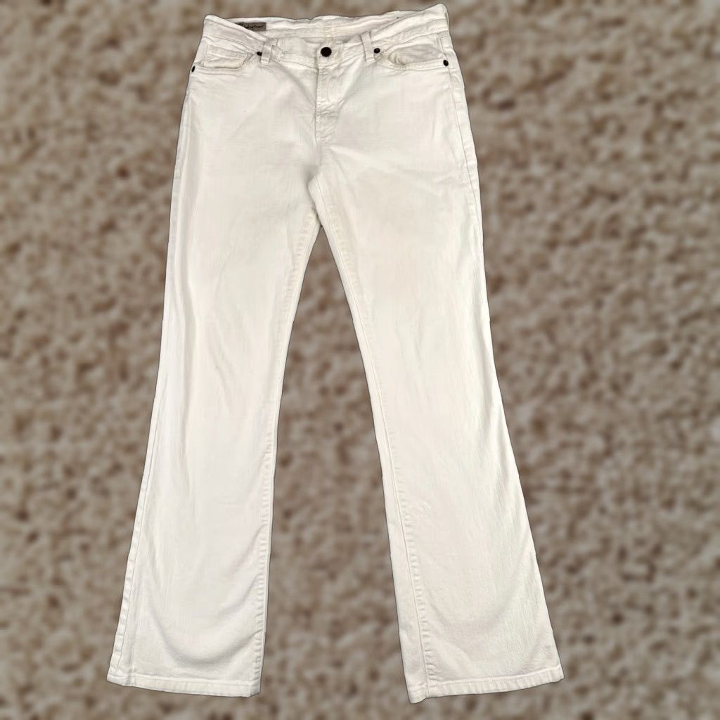 Citizens Of Humanity VINTAGE Citizens of Humanity COH Jeans Womens 29 White Bootcut Slimming Stretch 5-Pocket Denim Cotton Blend Regular 31 Inseam 263 Amber High Rise READ Size 29" - 1 Thumbnail