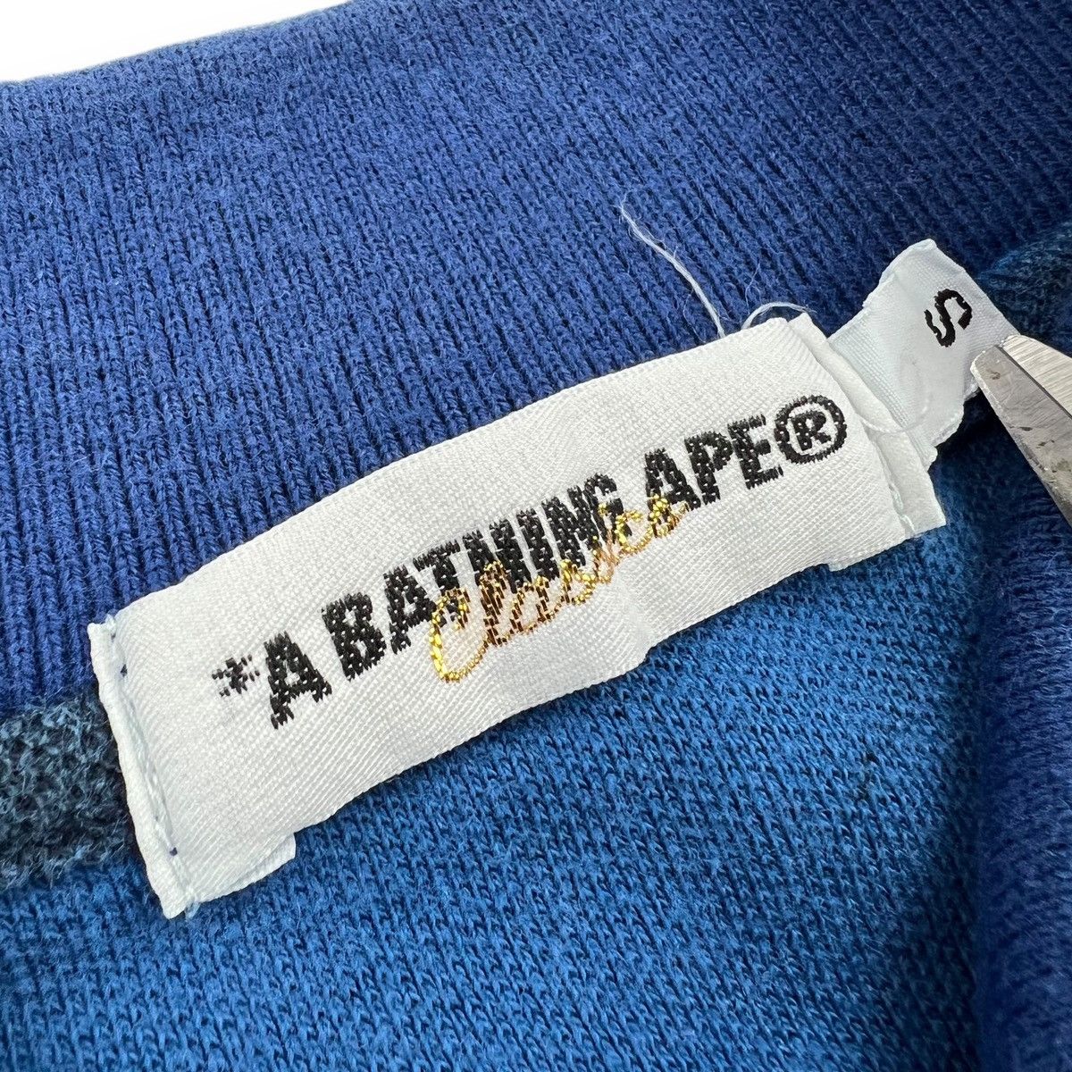 Bape Bape Blue Flame Polo Shirt Size US XS / EU 42 / 0 - 3 Thumbnail