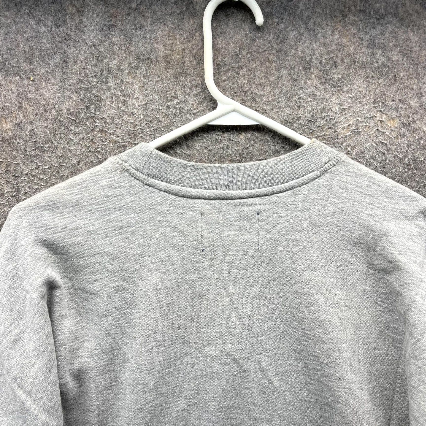 Guess GUESS Sweatshirt Mens XL Gray Logo Sleeve Crewneck Fleece Pullover Graphic Print Embroidered Tape Size US XL / EU 56 / 4 - 3 Thumbnail