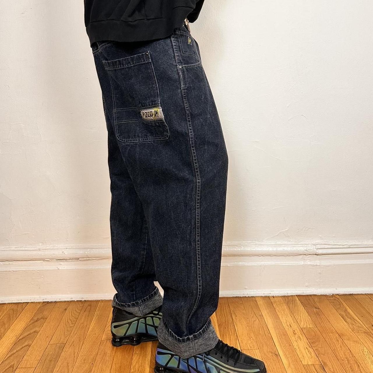 Vintage Vintage Paco Y2K Blue Baggy Skater Jeans size 44" Size US 44 / EU 60 - 5 Thumbnail