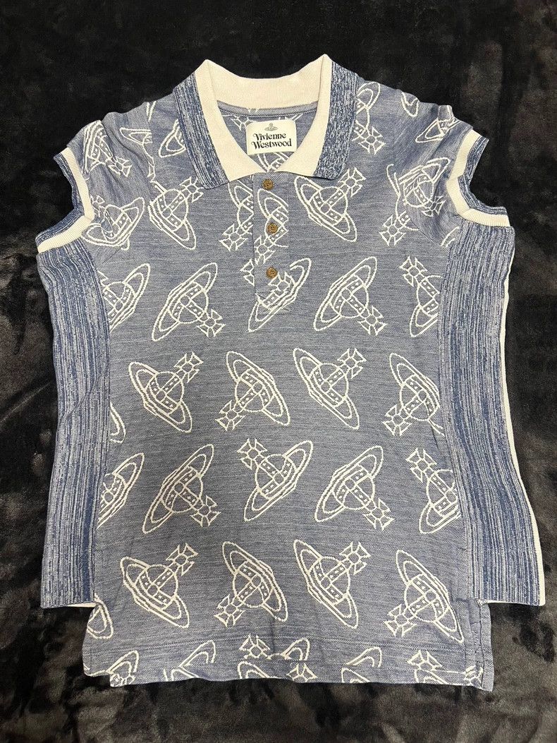 Vivienne Westwood vivienne westwood Saturn cotton Polo shirt Size XS / US 0-2 / IT 36-38 - 5 Thumbnail