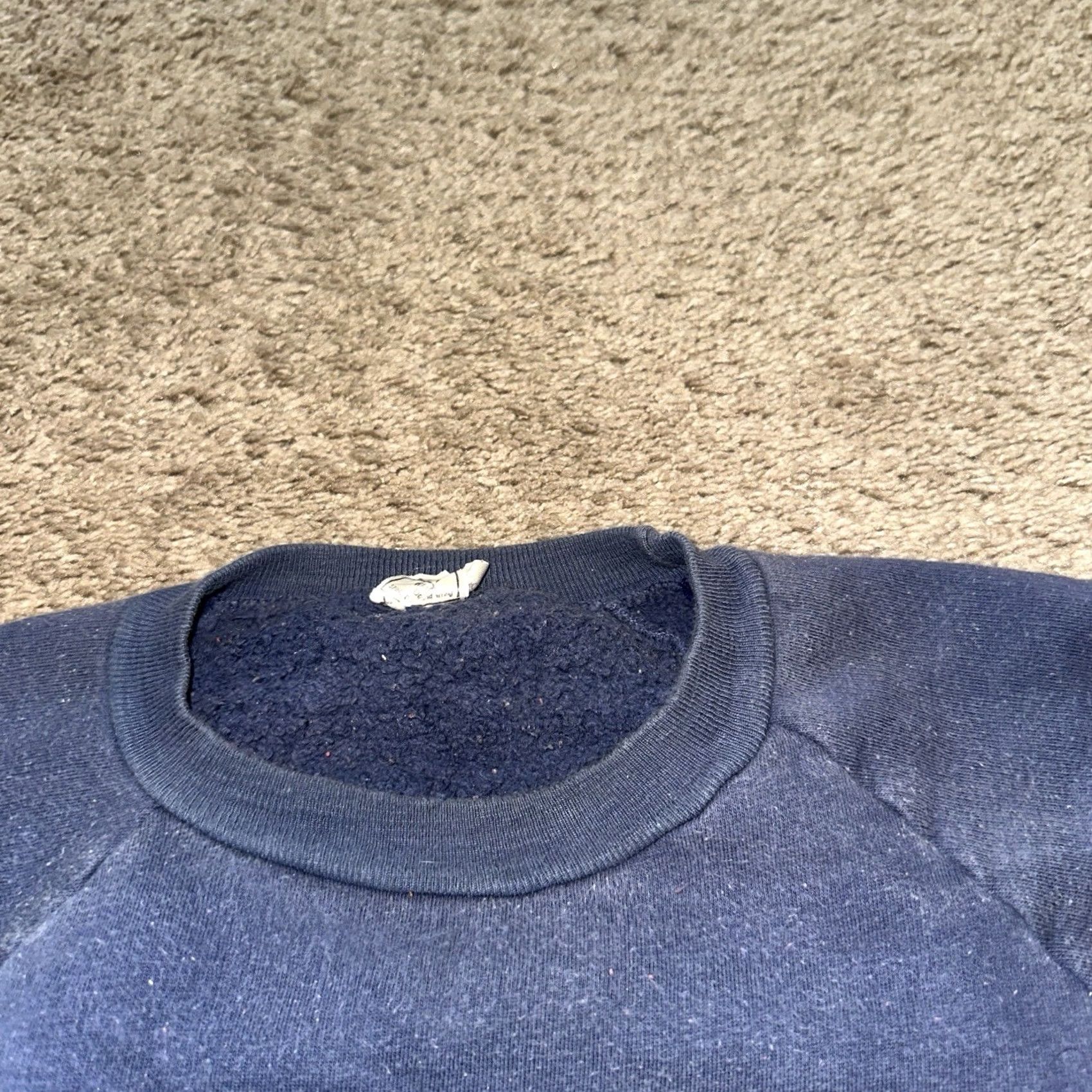 Vintage VINTAGE Portugal Sweatshirt Mens Large Pullover Faded Skater 80s 90s Blue Logo Graphic Print Regular Fit Mens Size US S / EU 44-46 / 1 - 4 Thumbnail