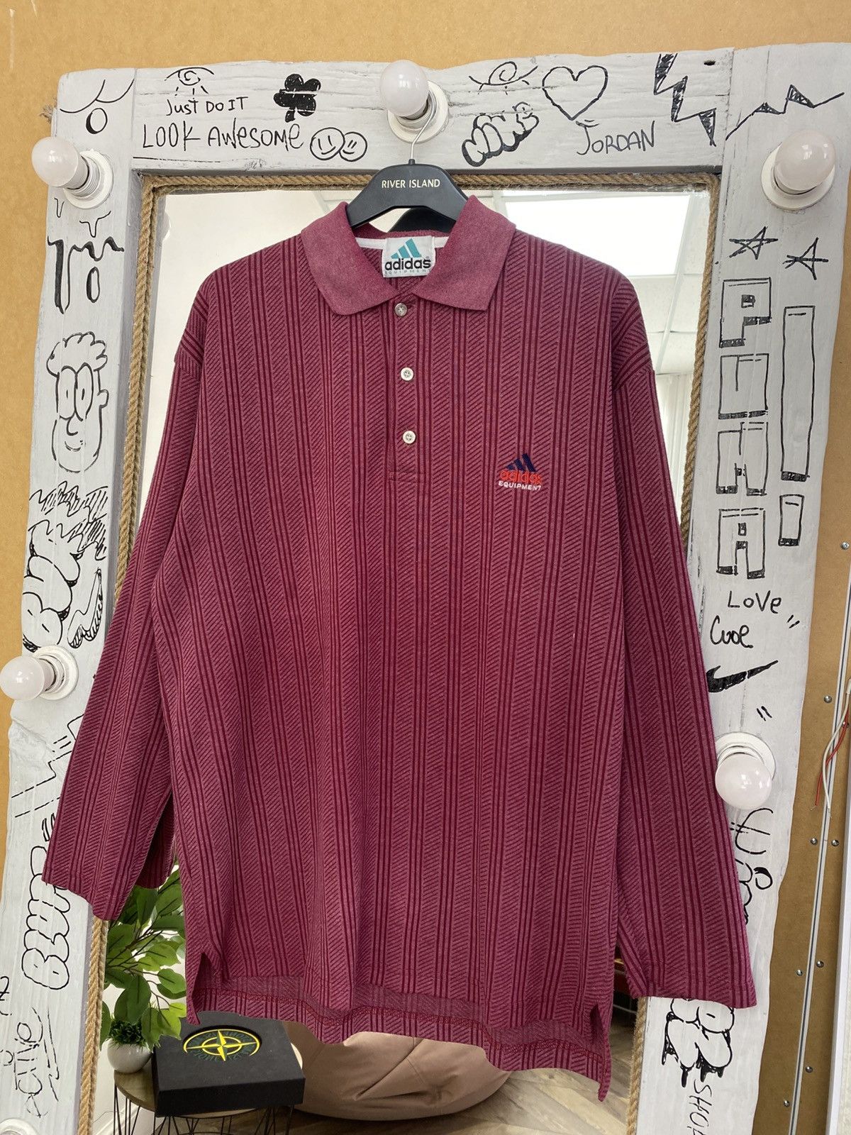Adidas Vintage Adidas Equipment Rugby Shirt Size US L / EU 52-54 / 3 - 4 Thumbnail