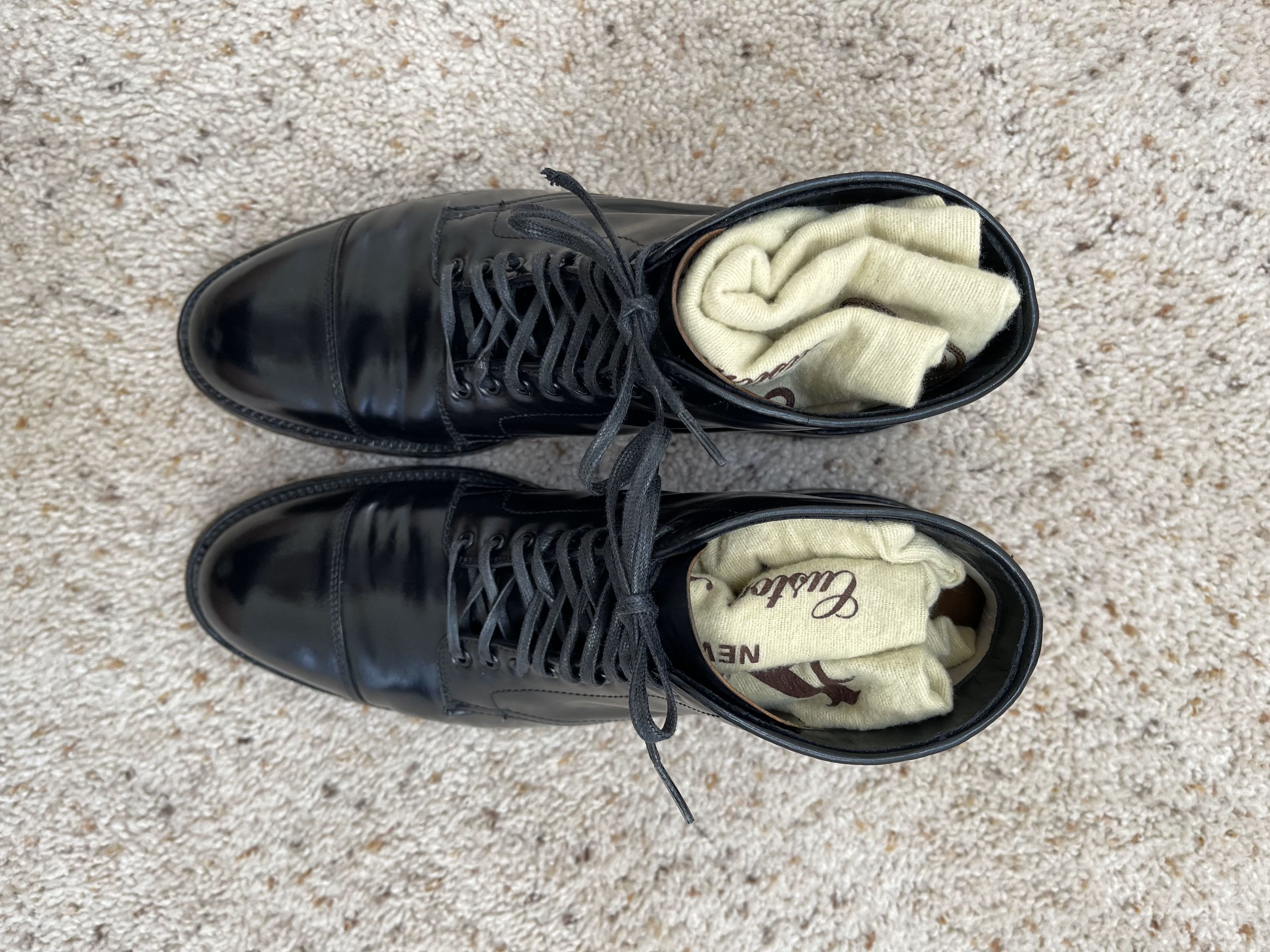 Alden Alden Cap Toe Boot Shell Cordovan | Grailed