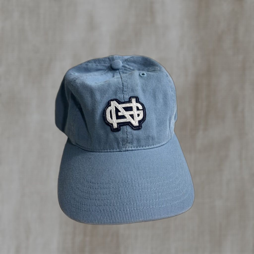 Nike VINTAGE Nike Good Strap Back Hat Dad Hat North Carolina Blue Size ONE SIZE - 1 Thumbnail