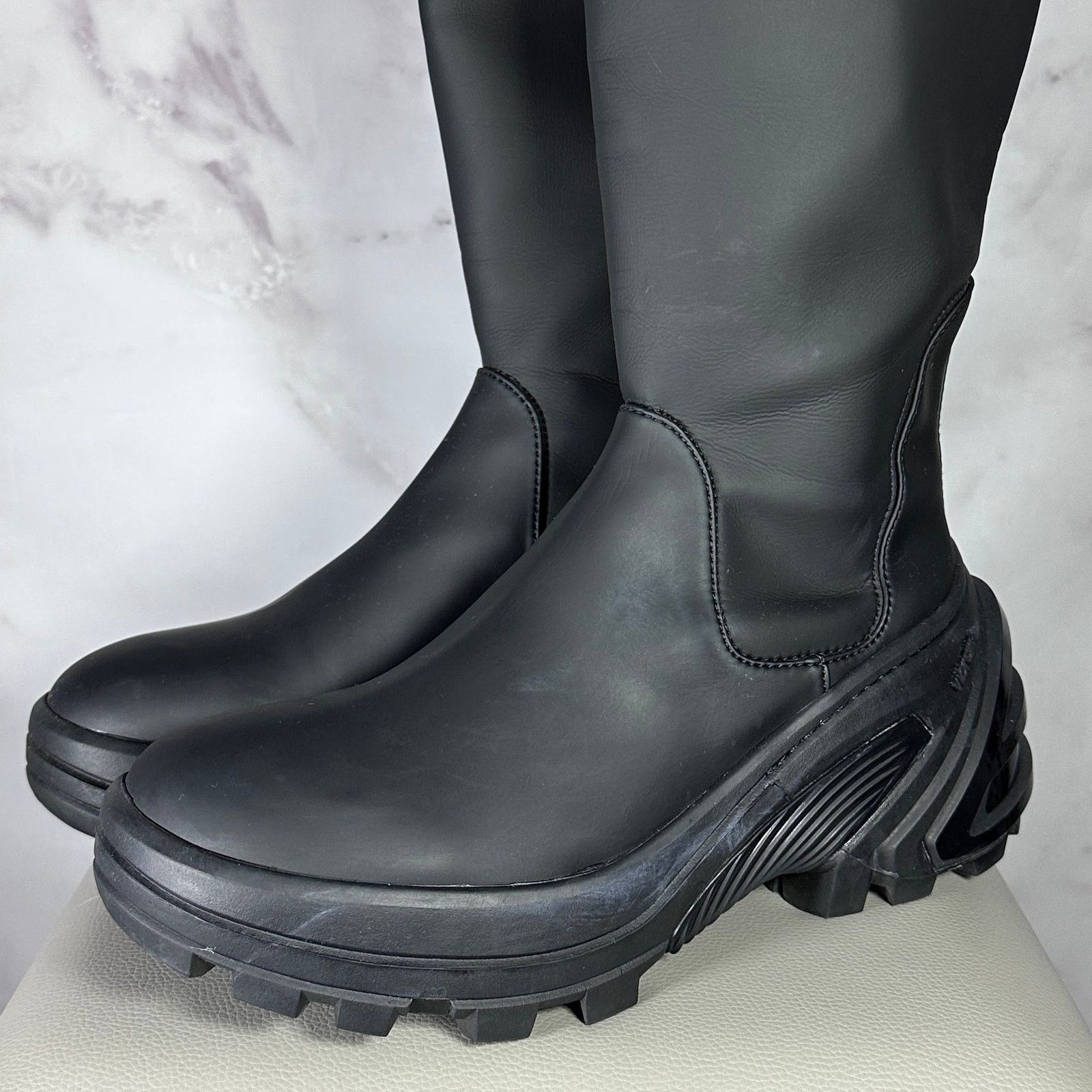 1017 ALYX 9SM Black Fixed Sole High Boots Size US 7 / EU 40 - 2 Thumbnail