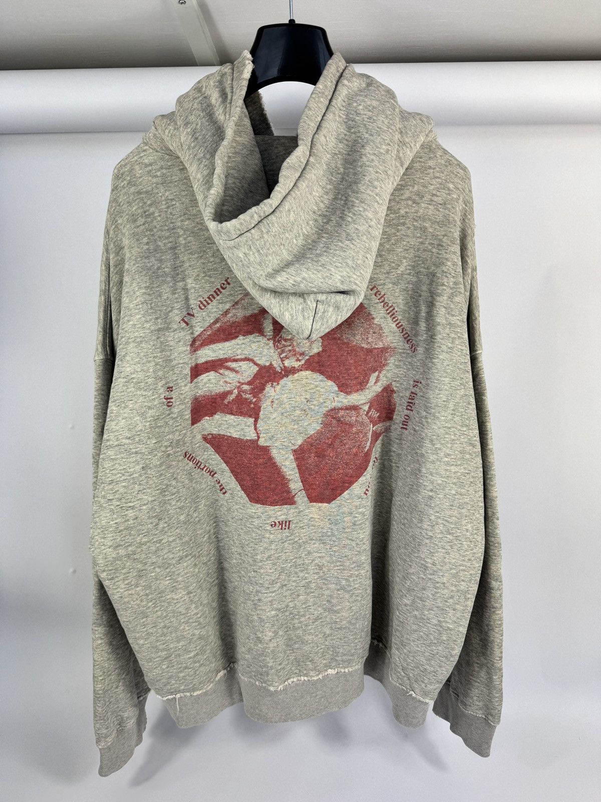 Enfants Riches Deprimes YOU ARE NOTHING DISTRESSED HOODIE Size US XXL / EU 58 / 5 - 2 Thumbnail