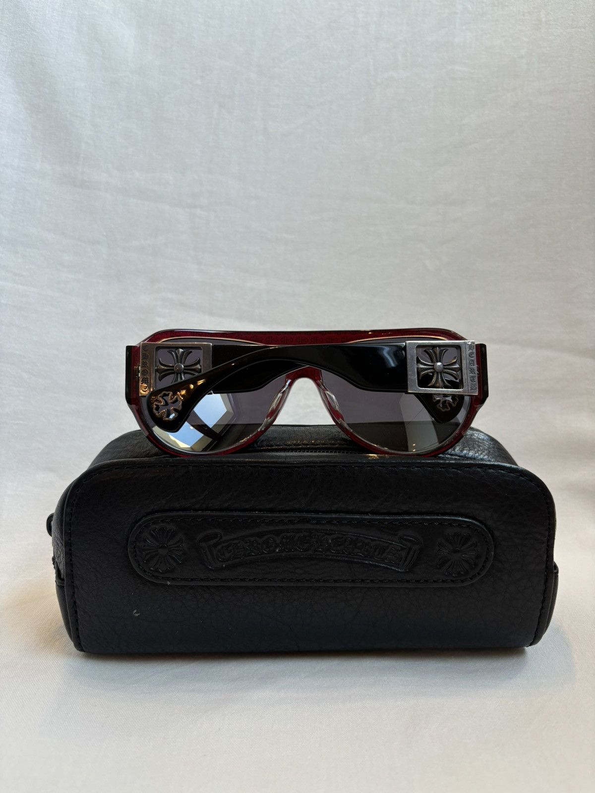 Chrome Hearts Chrome Hearts Erected sunglasses Size ONE SIZE - 1 Thumbnail