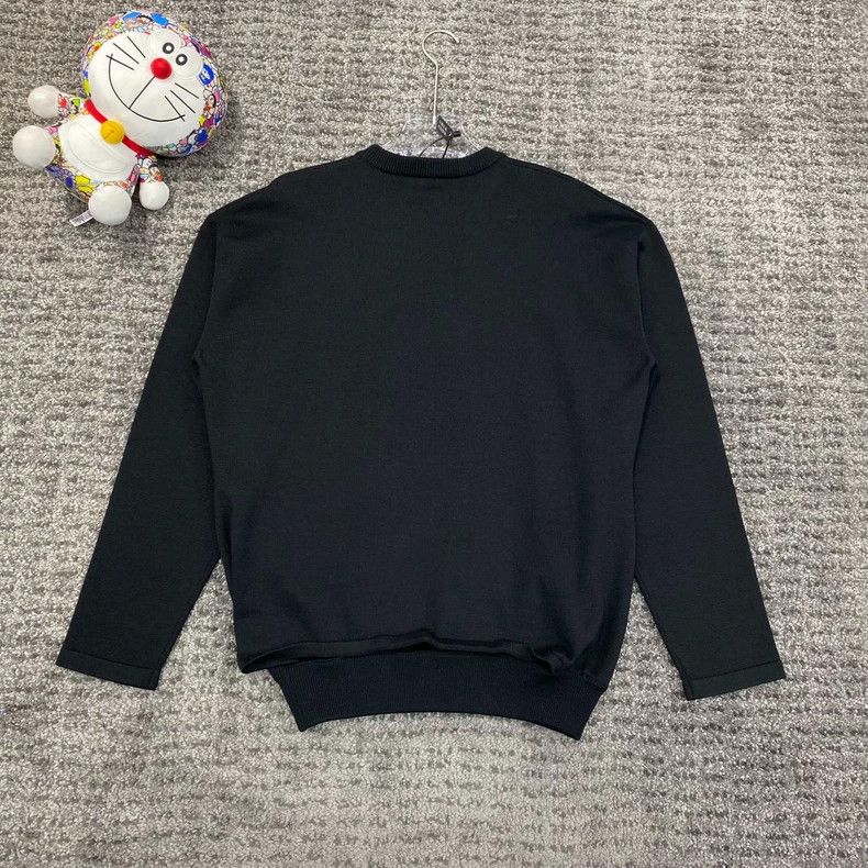 Balenciaga Balenciaga Paris destroyed hem sweater Size US S / EU 44-46 / 1 - 2 Thumbnail
