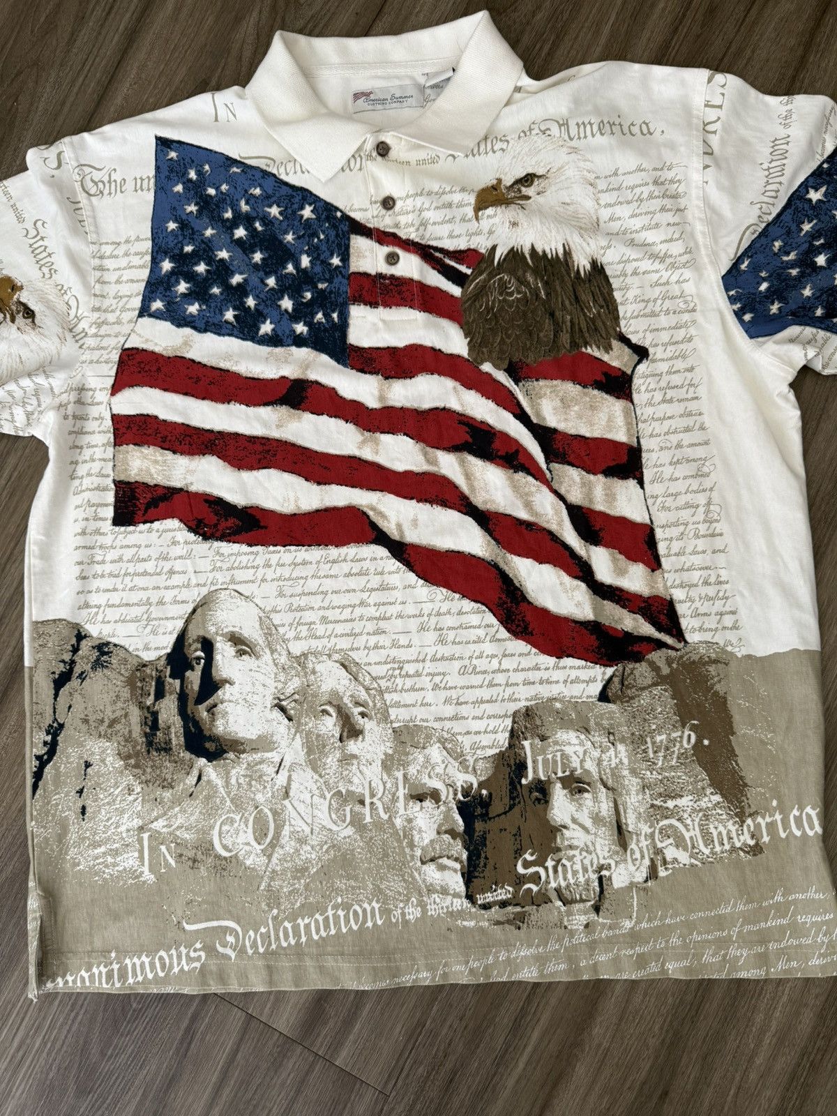 Other American Summer Clothing Co Mount Rushmore polo Size US XL / EU 56 / 4 - 2 Thumbnail