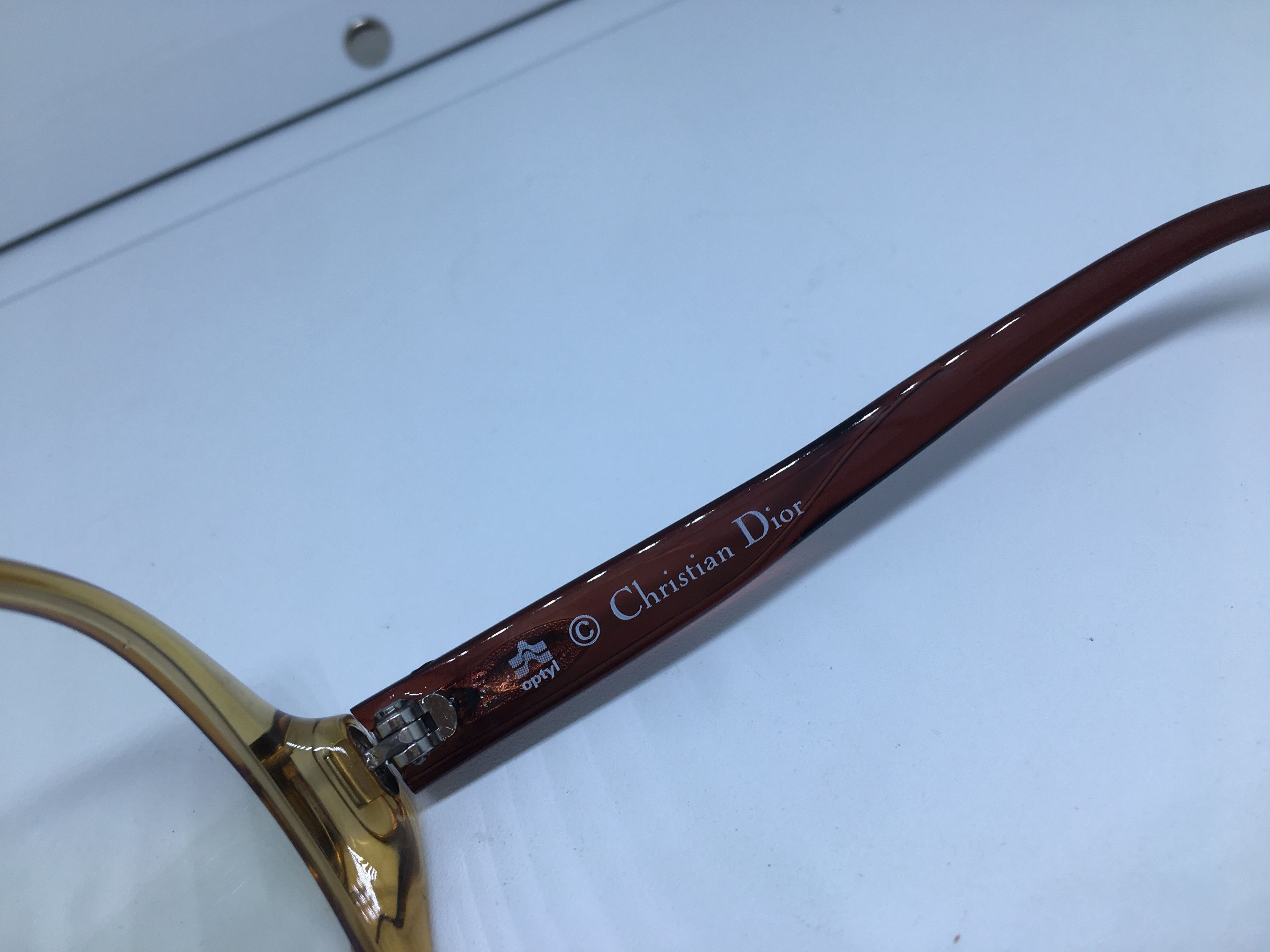 Dior Vintage Christian Dior 2201 Photochromic Lenses Eyeglasses Size ONE SIZE - 4 Thumbnail