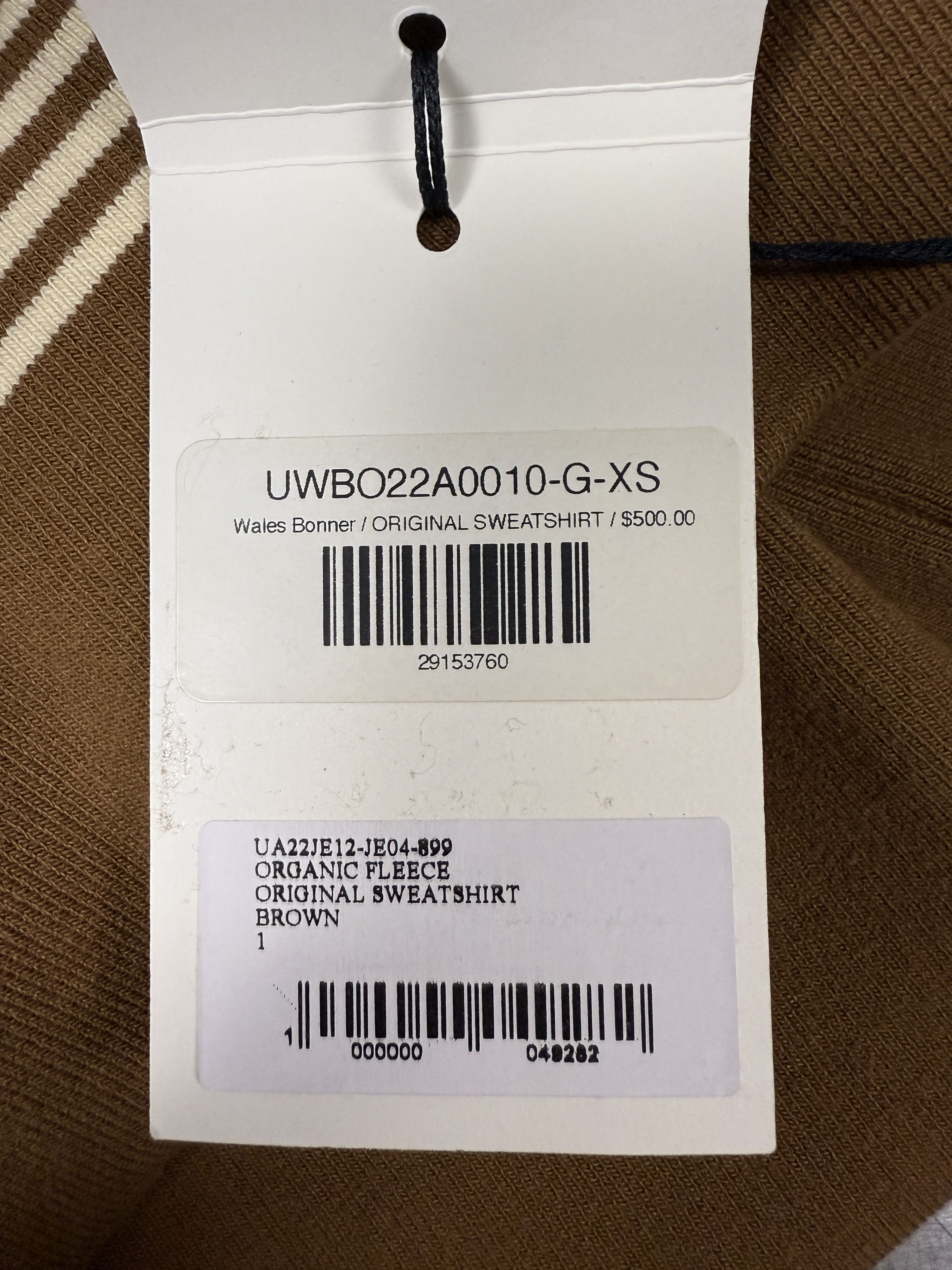 Wales Bonner $500 Wales Bonner Original Sweatshirt Size US XS / EU 42 / 0 - 13 Thumbnail
