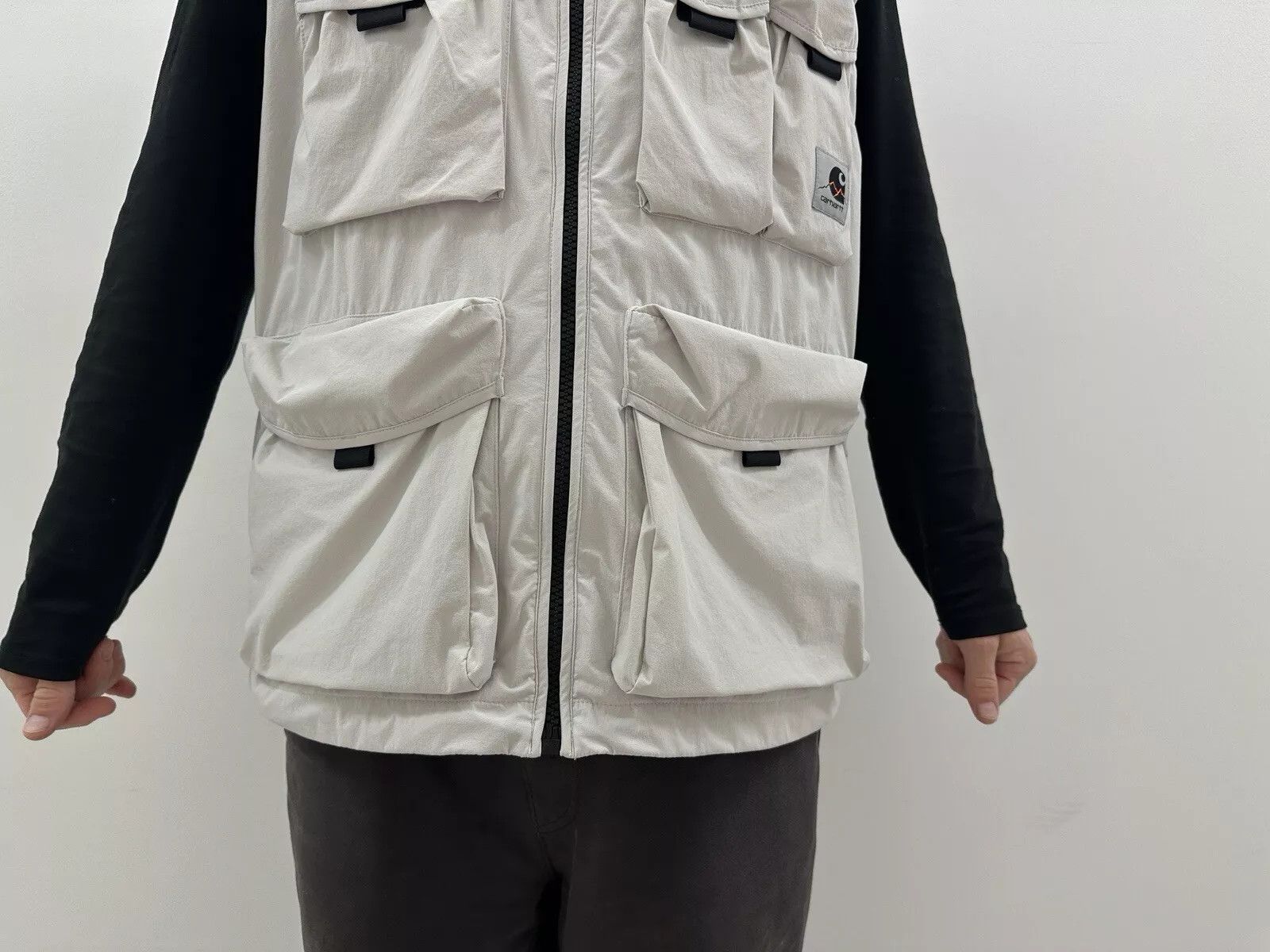 Carhartt Wip Carhartt WIP Hayes Vest White Pebble Mens Size US XL / EU 56 / 4 - 3 Thumbnail