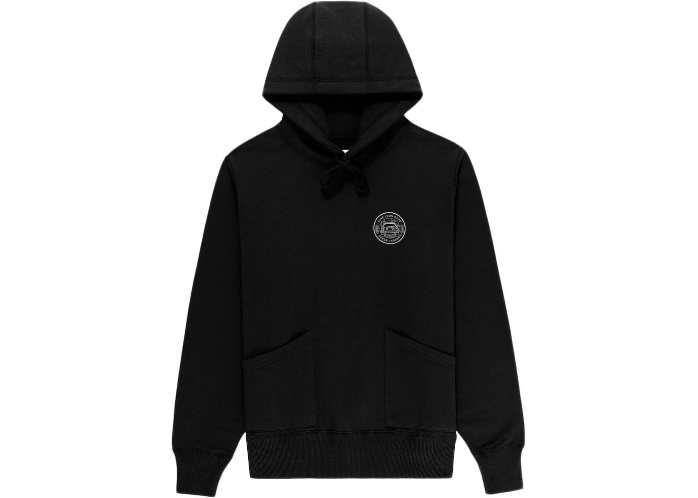 image of Aime Leon Dore X Porsche Black Hoodie Swaetshirt, Men's (Size Medium)