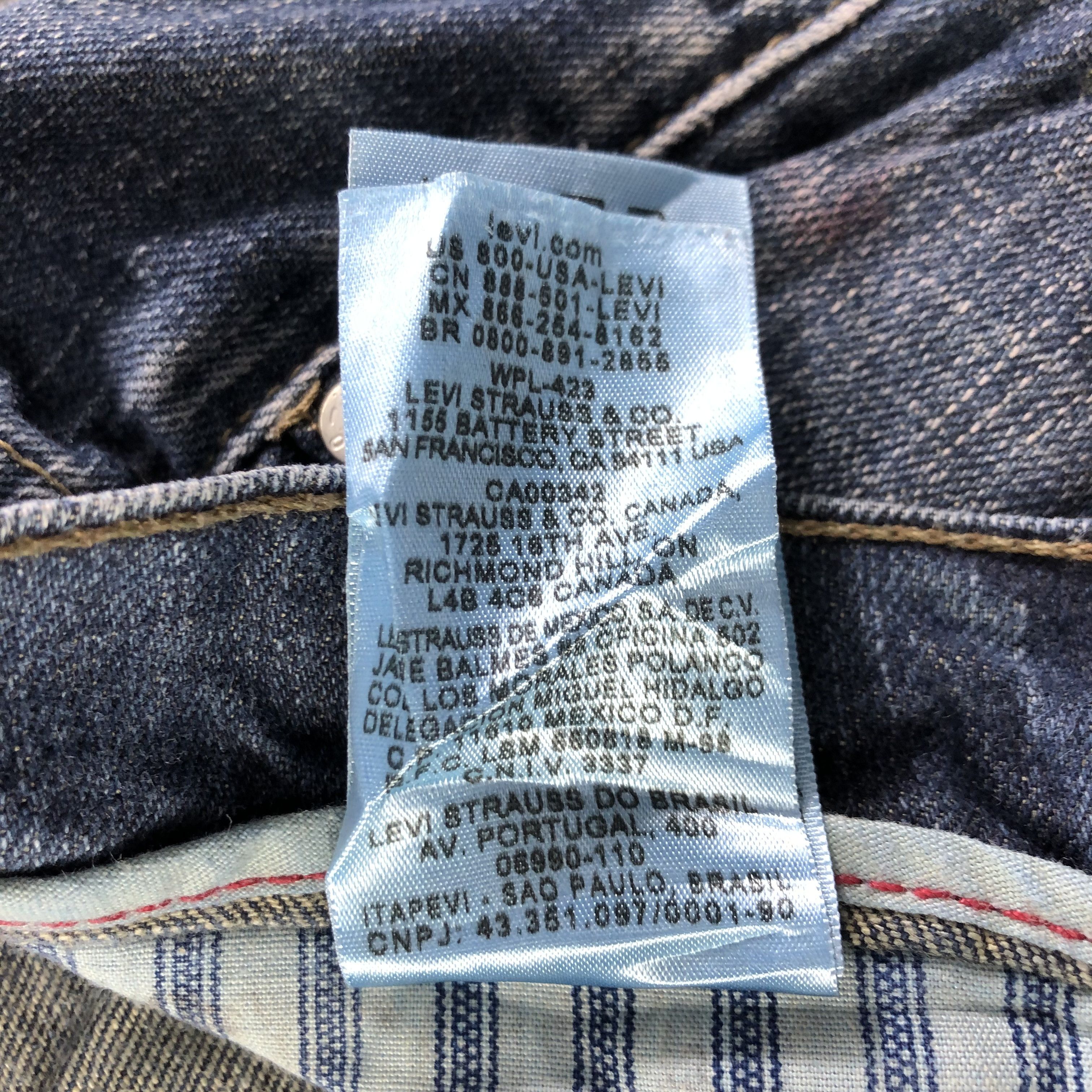 Levi's Vintage Levis 511 Jeans-J3372 Size US 34 / EU 50 - 11 Thumbnail
