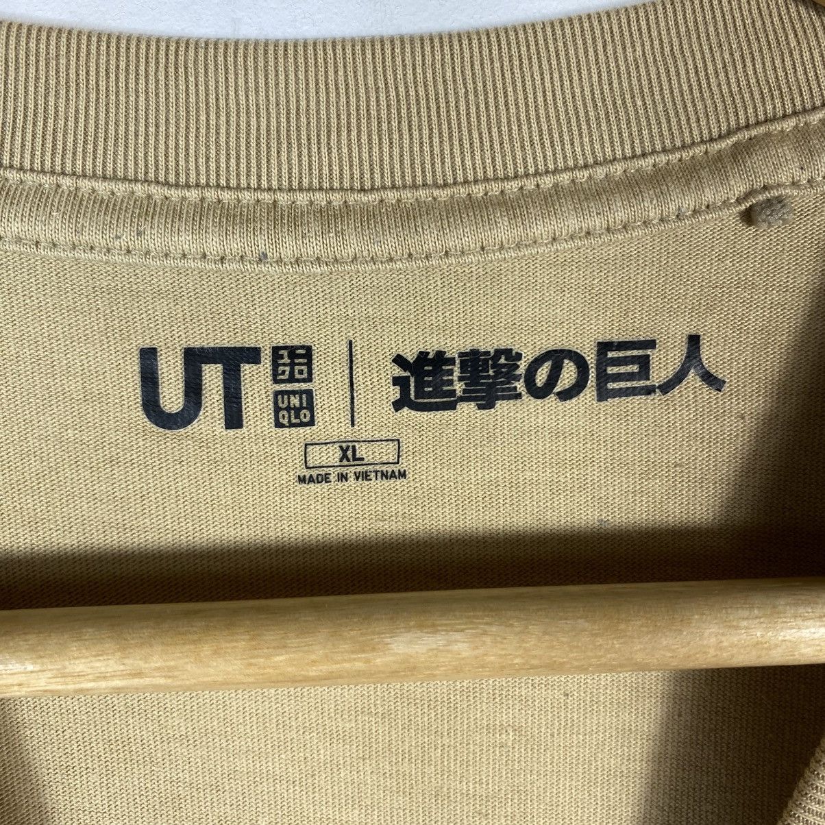 Anime Japanese Anime ATTACK ON TITAN Graphic Tee Shirt Size US XL / EU 56 / 4 - 6 Thumbnail