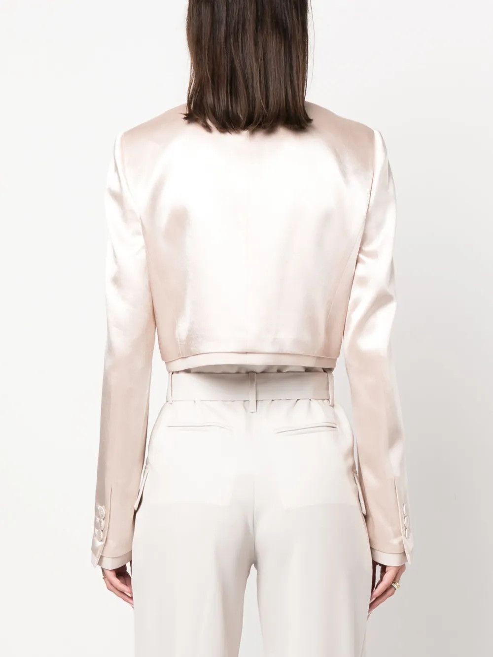 Fendi o1y0925 Blazer in Ivory Size M / US 6-8 / IT 42-44 - 4 Thumbnail