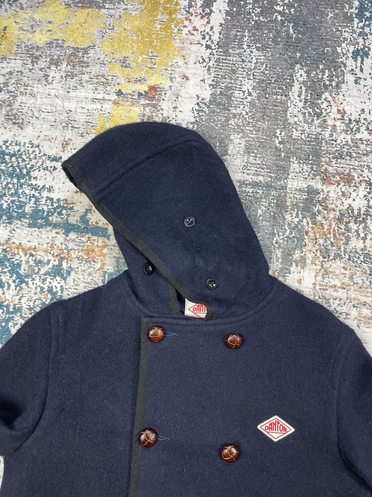 Danton Vintage Danton Double Breasted Wool Peacoat Size US S / EU 44-46 / 1 - 7 Thumbnail