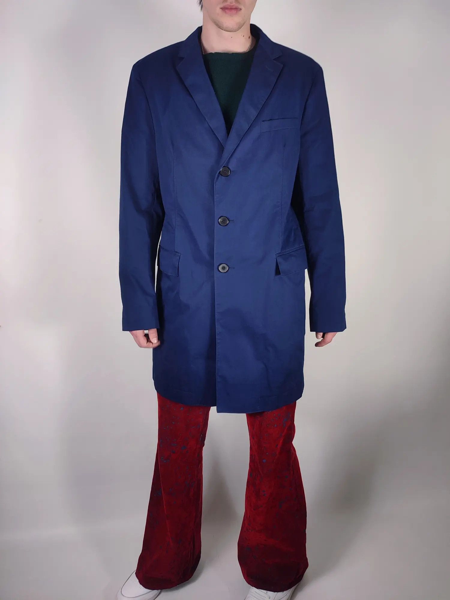 Hugo Boss WATER-REPELLENT RELAXED-FIT RAINCOAT Size US L / EU 52-54 / 3 - 19 Thumbnail