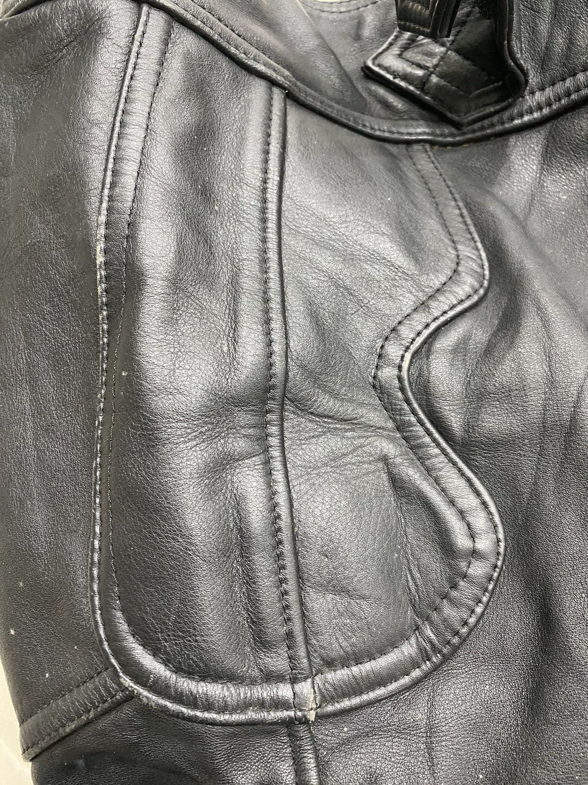 KMRii × Kadoya PLAYBOI CARTI STYLE JAPAN BRAND KADOYA LEATHER PANTS BIKERS Size US 27 - 10 Thumbnail
