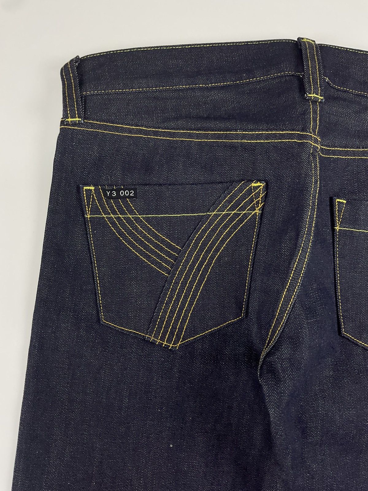 Y-3 Y3 - Yohji Yamamoto Selvedge Raw Denim Size US 30 / EU 46 - 10 Thumbnail