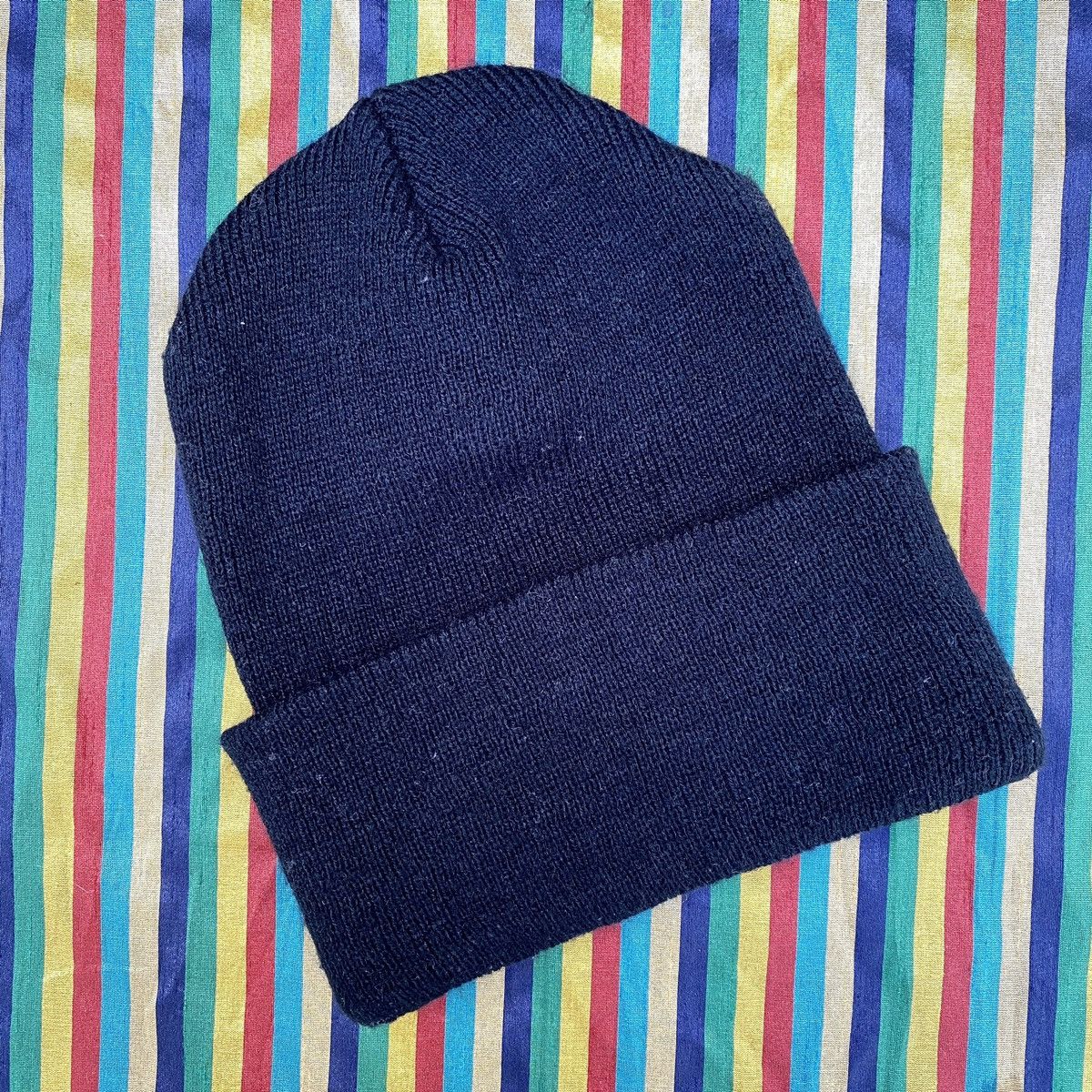 Carhartt CARHARTT BEANIE F14 Snow Cap Knit Cuffed Workwear Black Size ONE SIZE - 4 Thumbnail