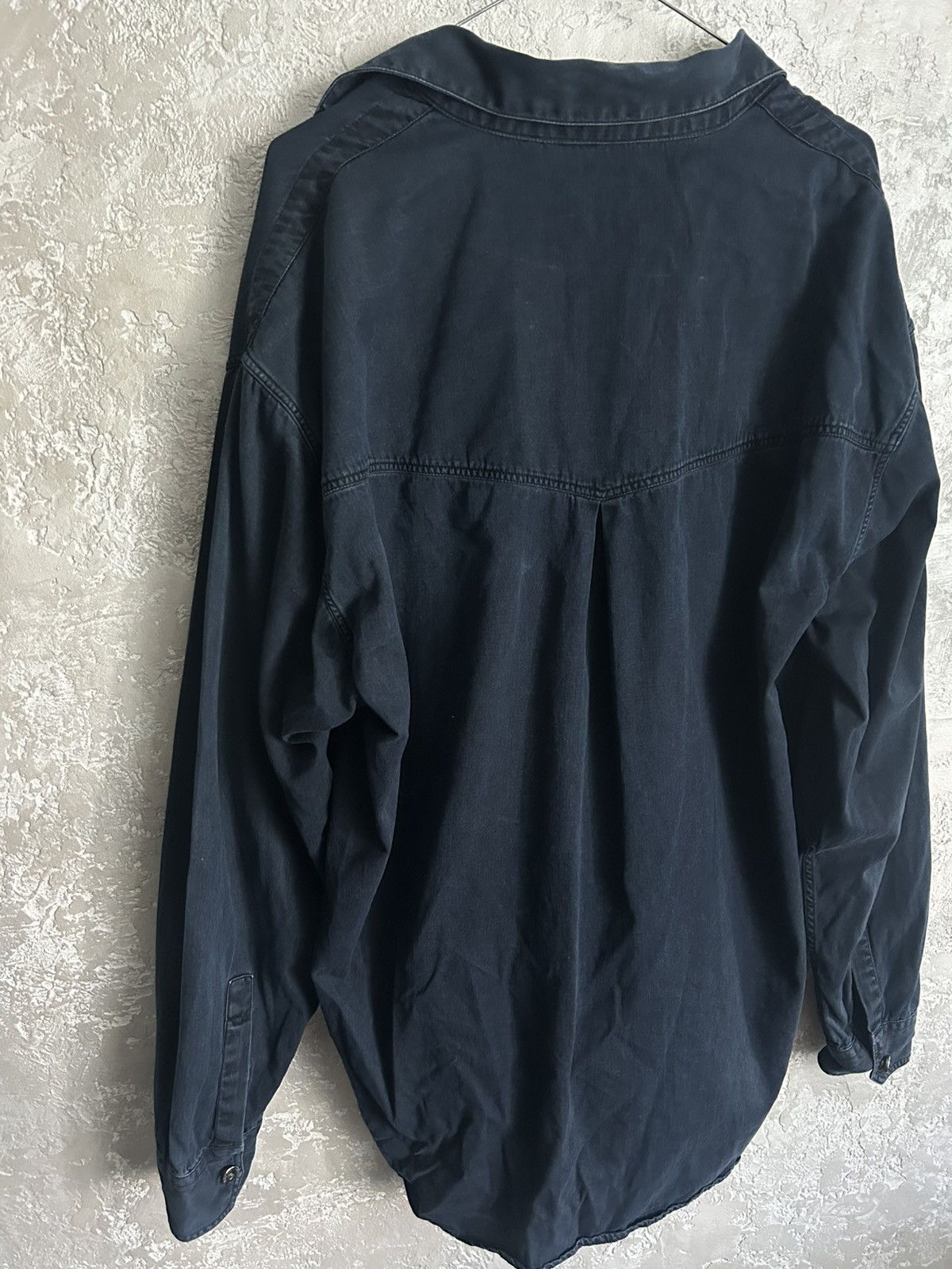 Versace × Vintage Vintage VERSACE JEANS COUTURE Contrast Long Sleeve Shirt Size US XL / EU 56 / 4 - 7 Thumbnail