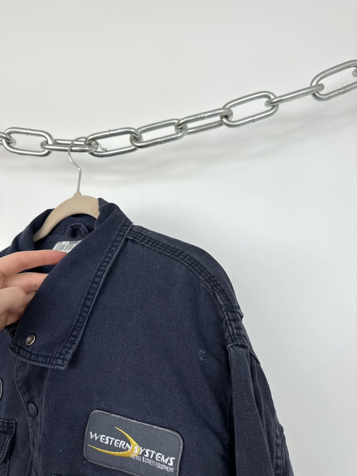 Carhartt Vintage Carhartt Flame Resistant USA Patches Cropped Jacket Size US M / EU 48-50 / 2 - 9 Thumbnail
