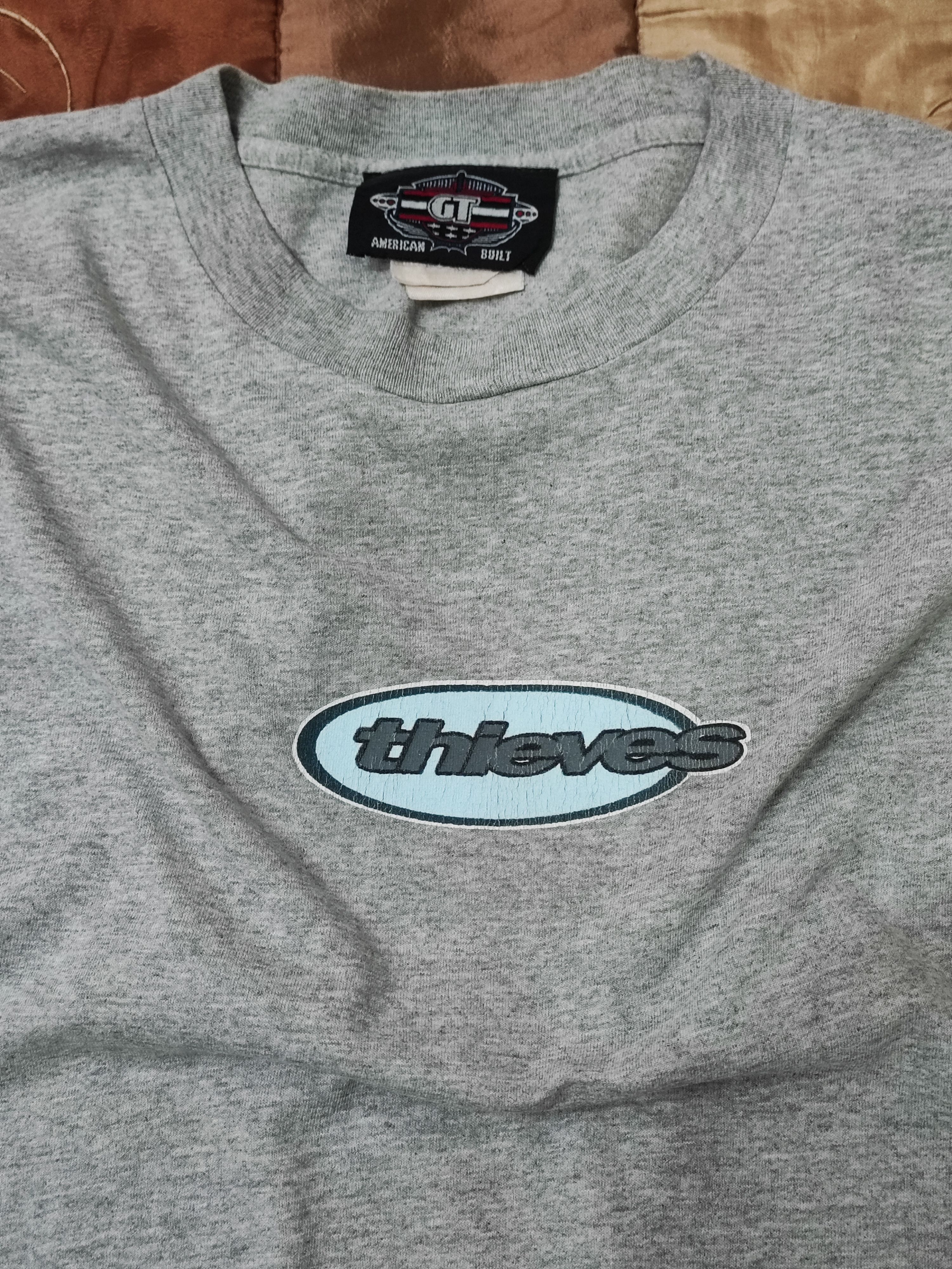 Vintage Very rare! Vintage 90's Gypsies and Thieves T-Shirt Size US M / EU 48-50 / 2 - 2 Thumbnail