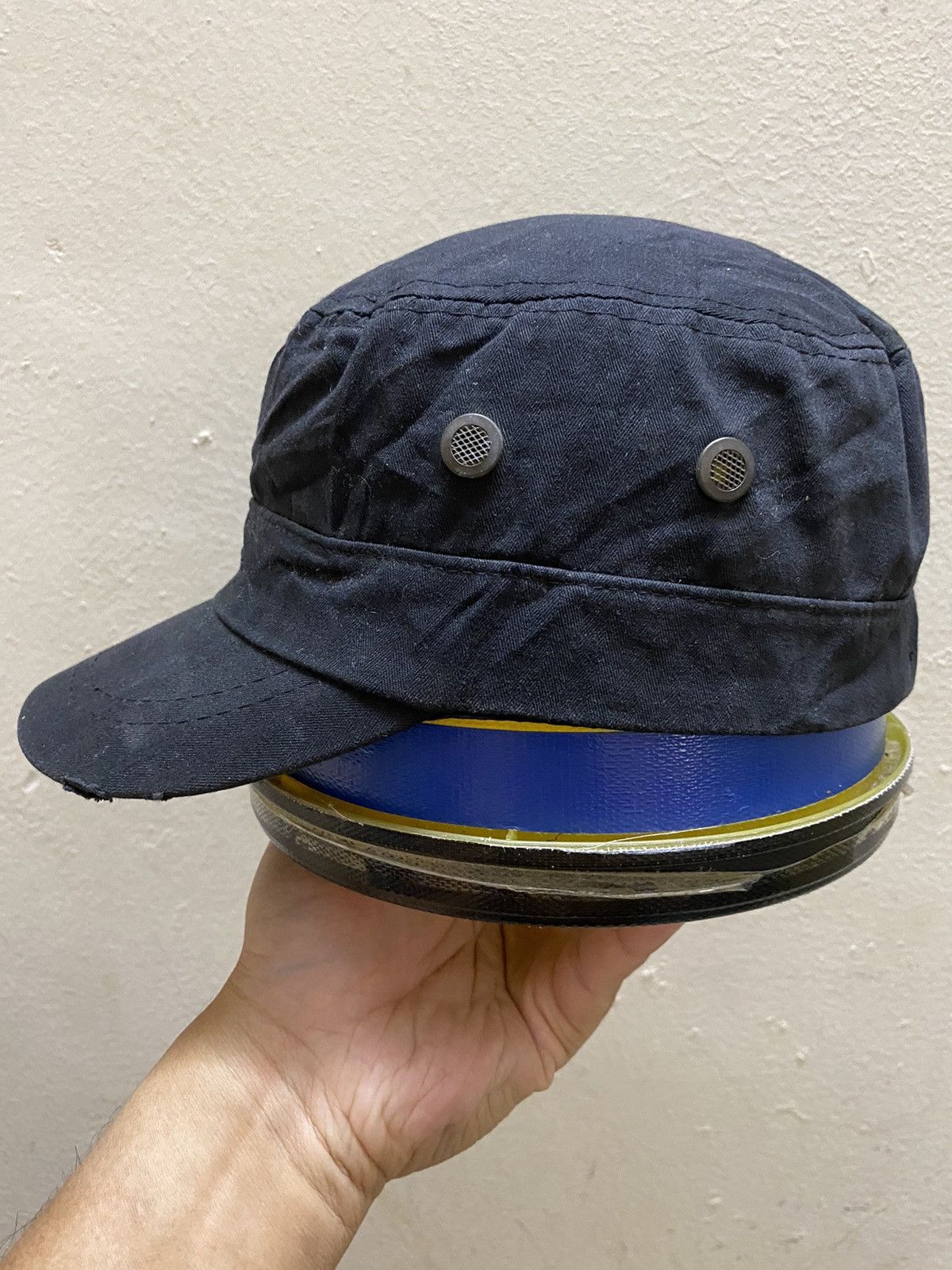 Hysteric Glamour × If Six Was Nine × Le Grande Bleu (L.G.B.) 2000s cadet hat distressed y2k style Size ONE SIZE - 2 Thumbnail
