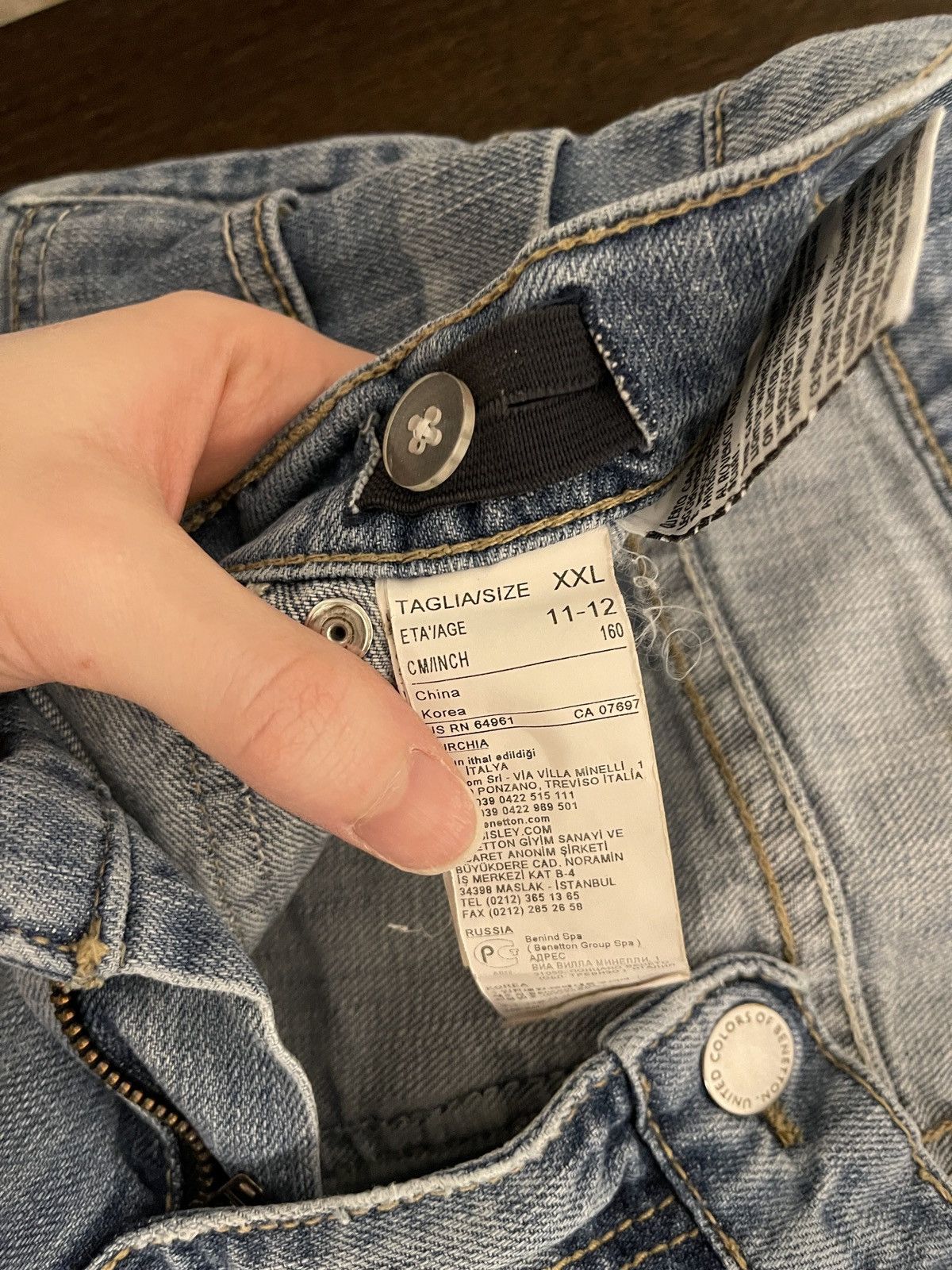 Benetton Benetton girl jeans Size 27" / US 4 / IT 40 - 5 Thumbnail