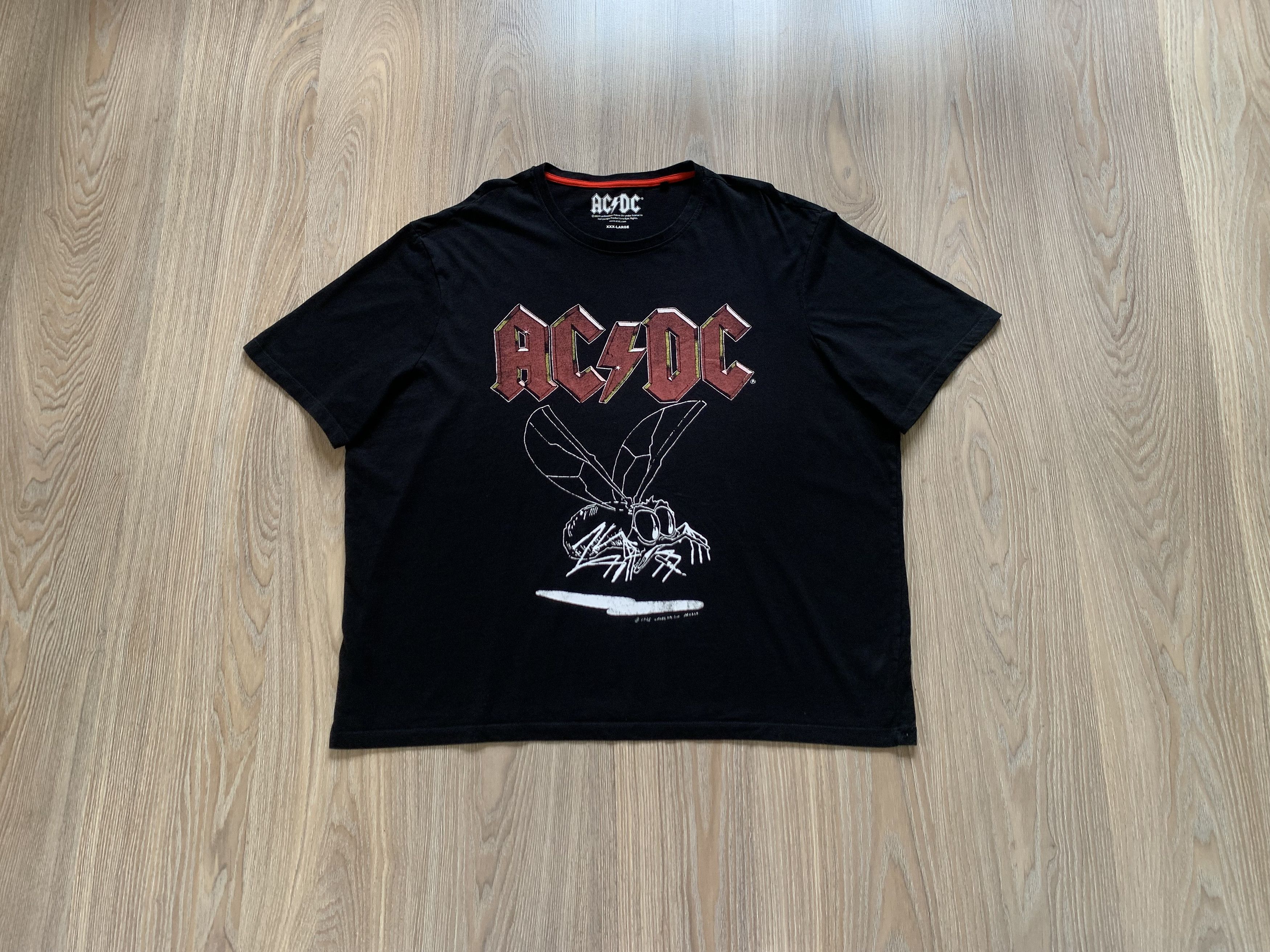 AC/DC Mens AC/DC Fly On The Wall Tour T-Shirt 2024 Size US XXL / EU 58 / 5 - 1 Thumbnail