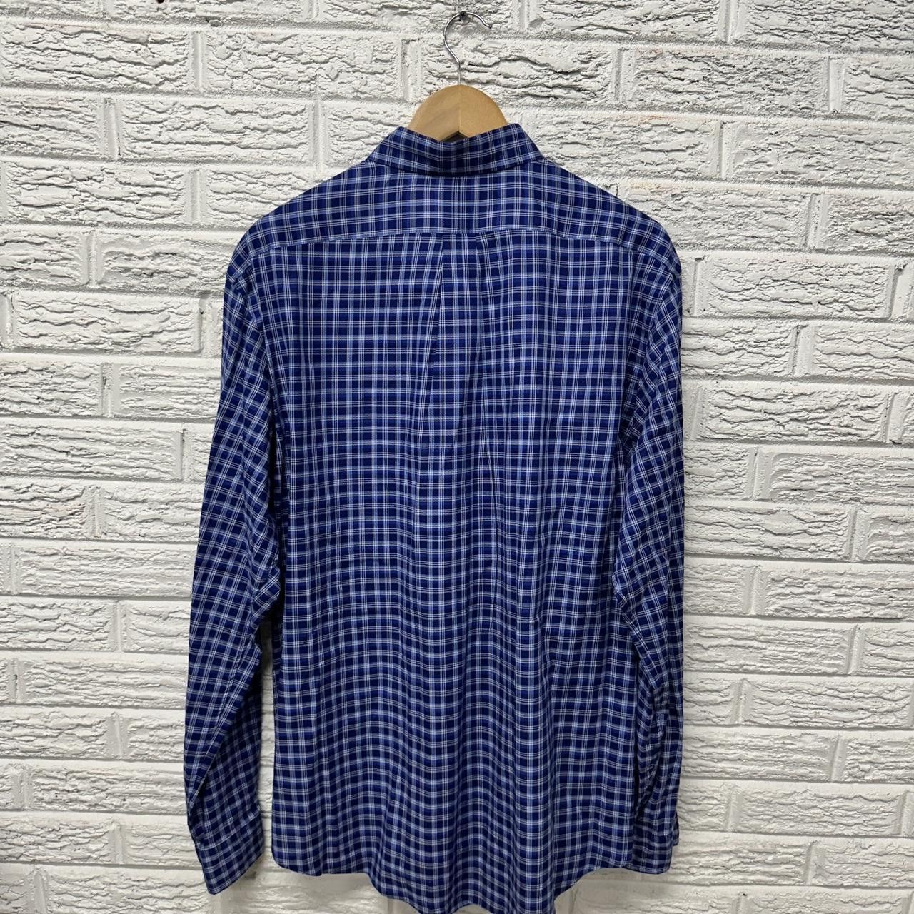 Polo Ralph Lauren Polo Ralph Lauren Gingham Check Blue Button Down XL Size US XL / EU 56 / 4 - 3 Thumbnail