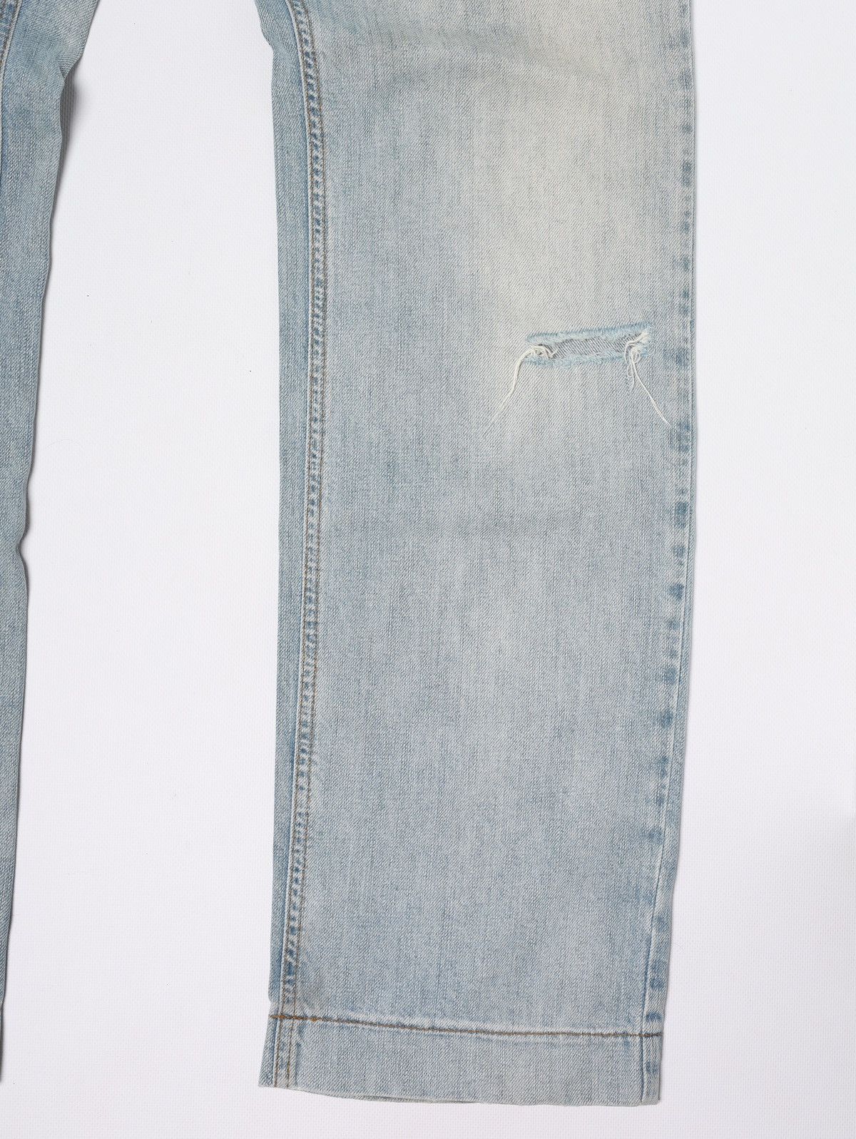 Dolce & Gabbana Dolce & Gabbana Jeans Denim Pants Distressed Fade Metal Logo Size US 32 / EU 48 - 3 Thumbnail