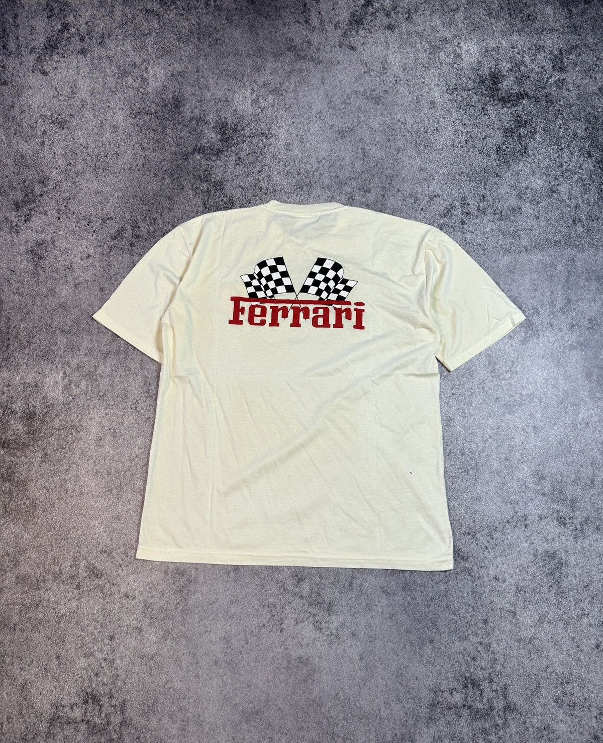 Ferrari × Vintage Vintage Racing Ferrari T-shirt Logo Streetwear Made In USA L Size US L / EU 52-54 / 3 - 1 Thumbnail