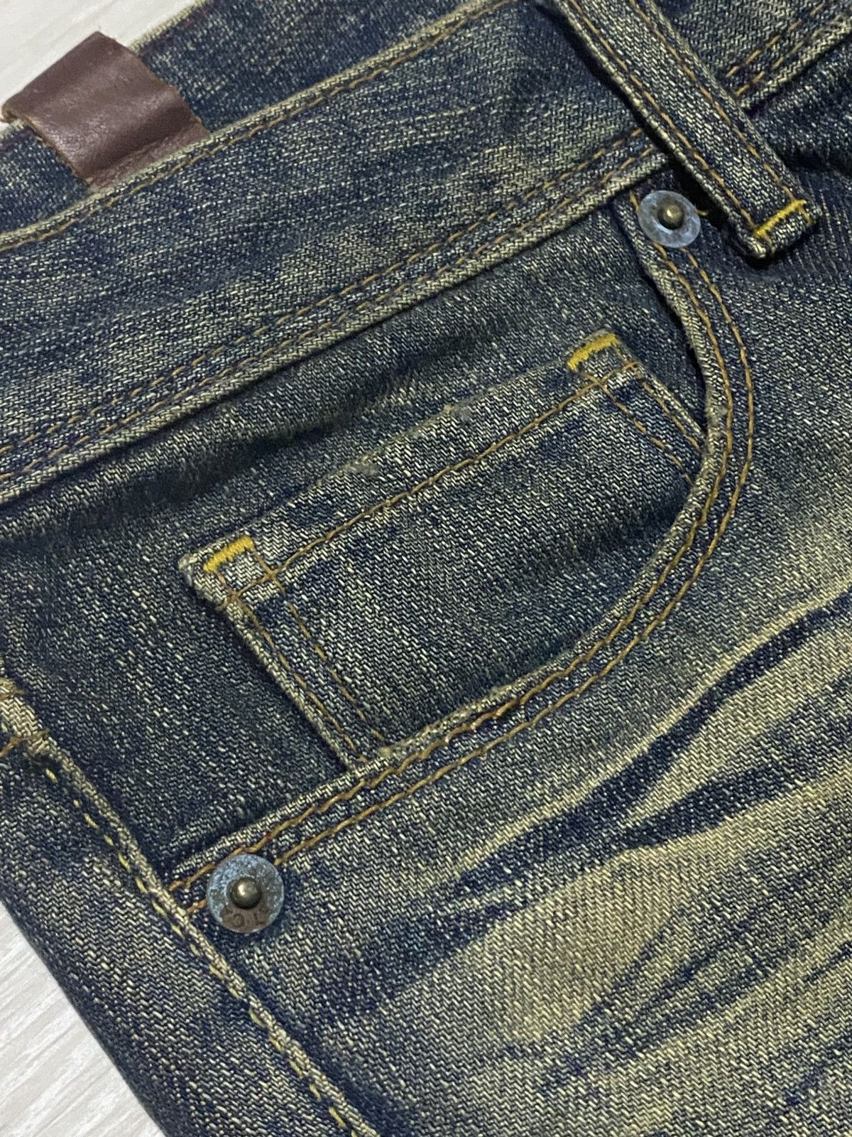 Japanese Brand japan Brand Sweet Camel Mud Wash Flare Woman Jeans Size US 32 / EU 48 - 10 Thumbnail