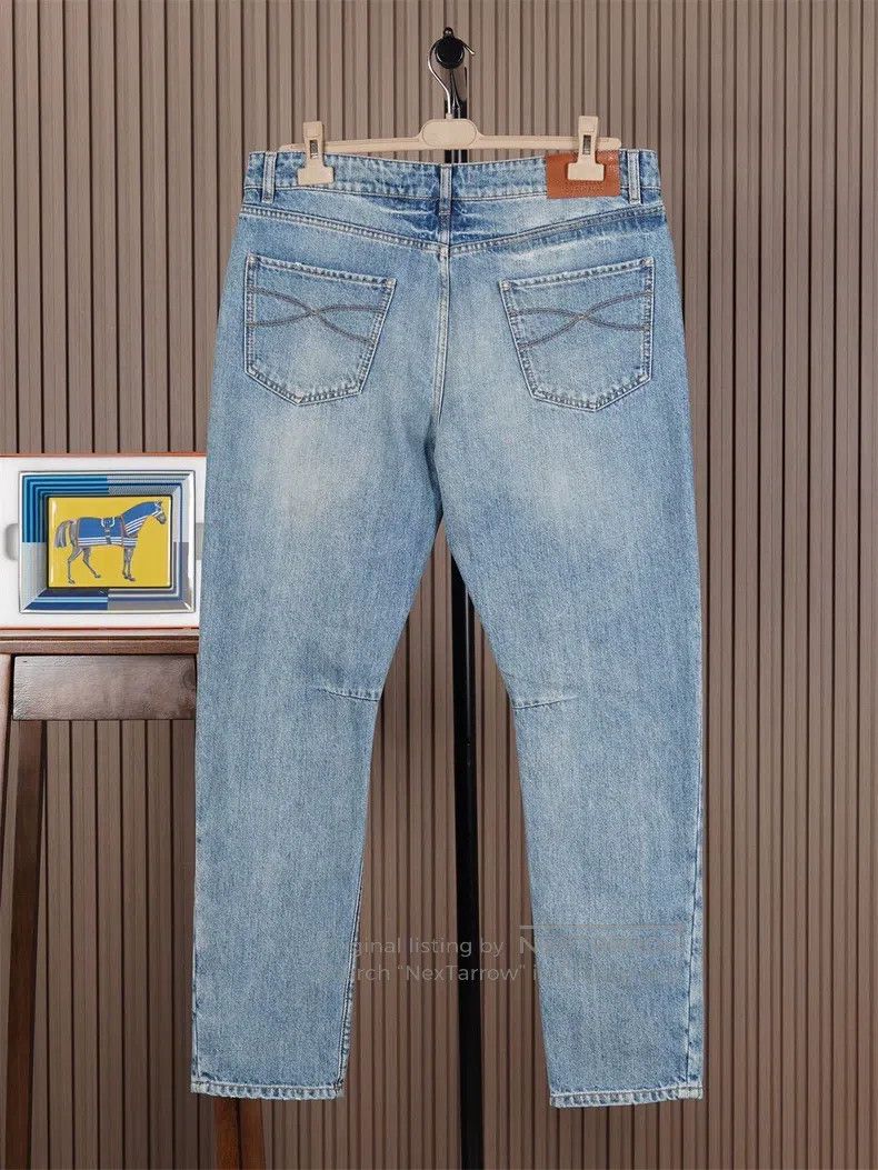 Brunello Cucinelli Brunello Cucinelli Denim Pants Size US 34 / EU 50 - 2 Thumbnail