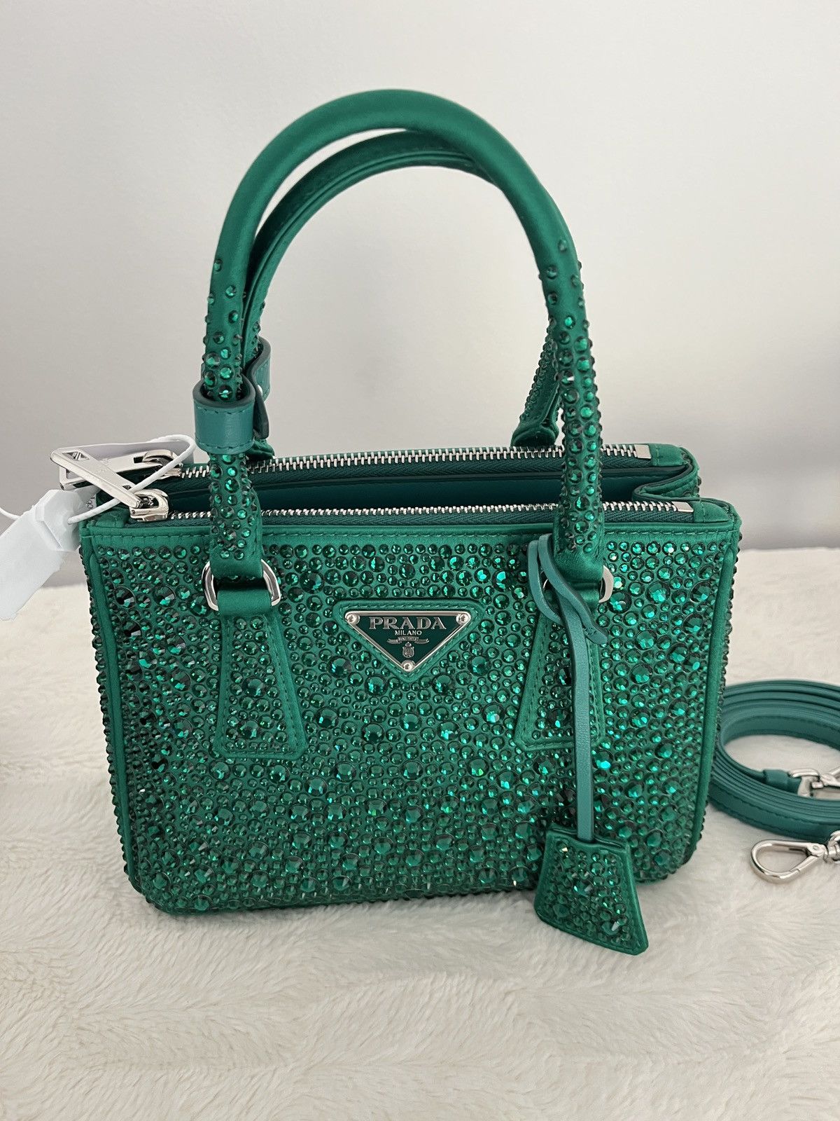 Prada Prada galleria crystal bag Size ONE SIZE - 1 Thumbnail