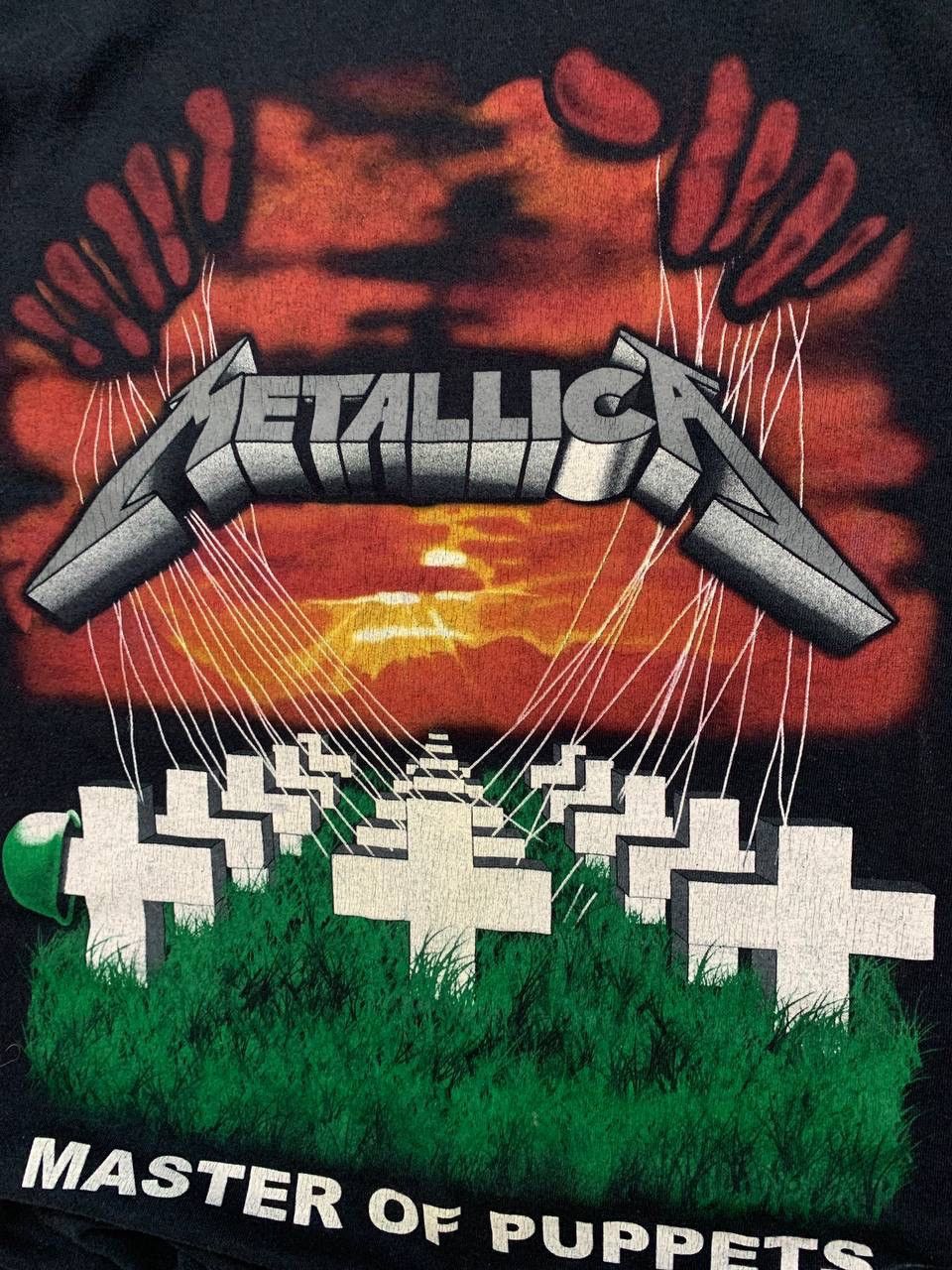Band Tees × Metallica × Vintage Metallica Master Of Puppets Graphic Band Tee Size US L / EU 52-54 / 3 - 4 Thumbnail