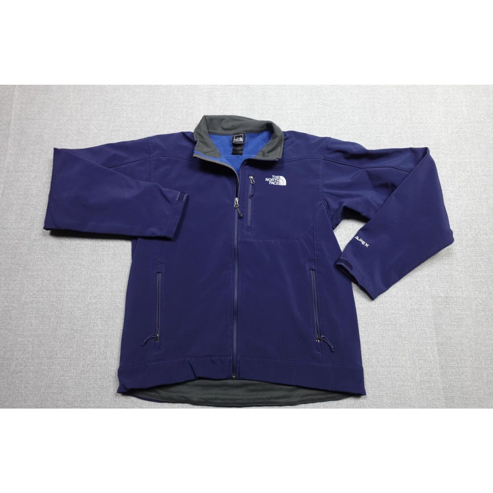 The North Face VINTAGE? No. The North Face Apex Jacket Mens L Blue Softshell Fleece Lined Hiking Outdoor Size US L / EU 52-54 / 3 - 5 Thumbnail