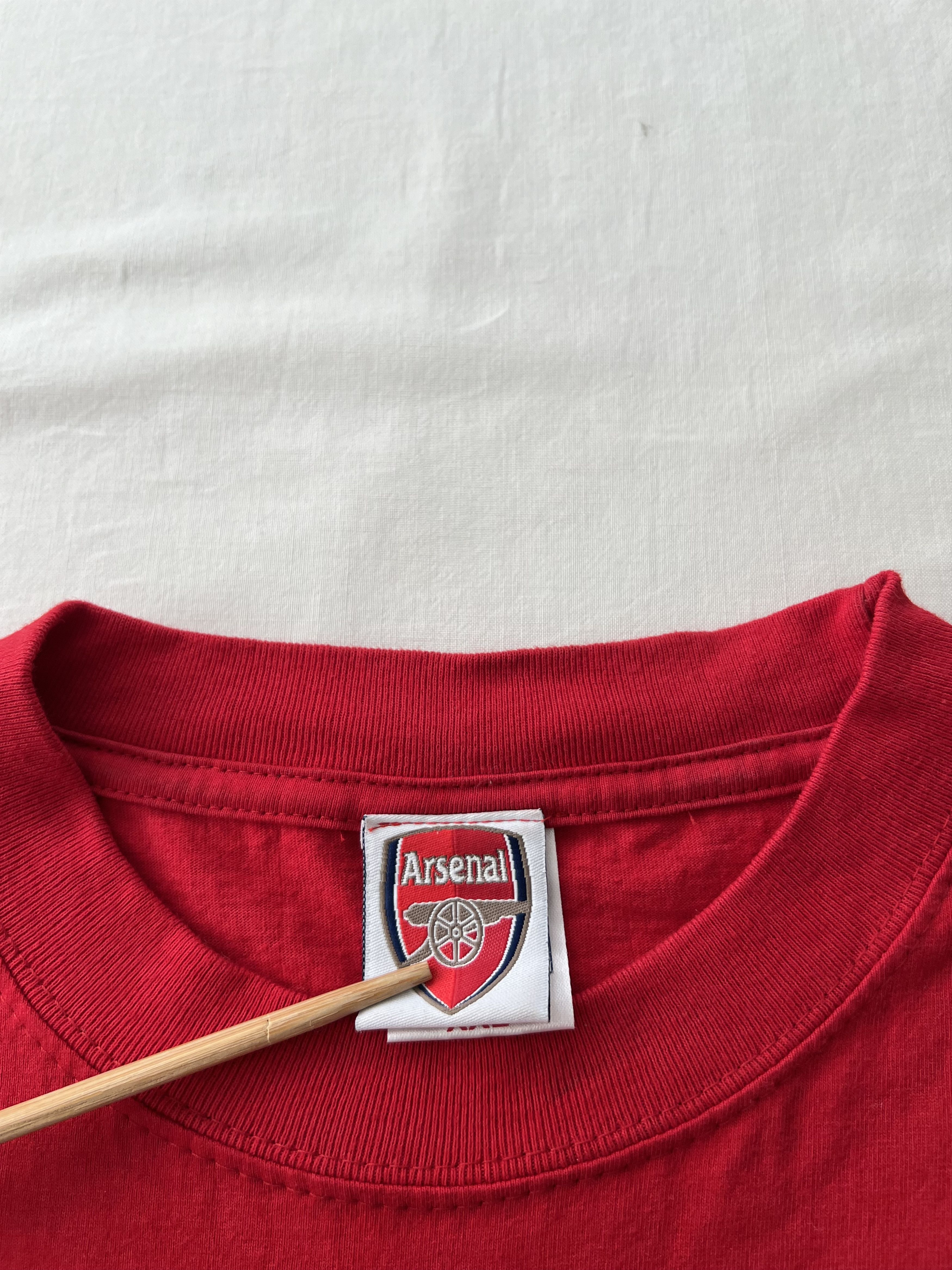 Vintage Vintage 2005 Arsenal FA Cup Final 2005 Red T-shirt Size US XL / EU 56 / 4 - 10 Thumbnail