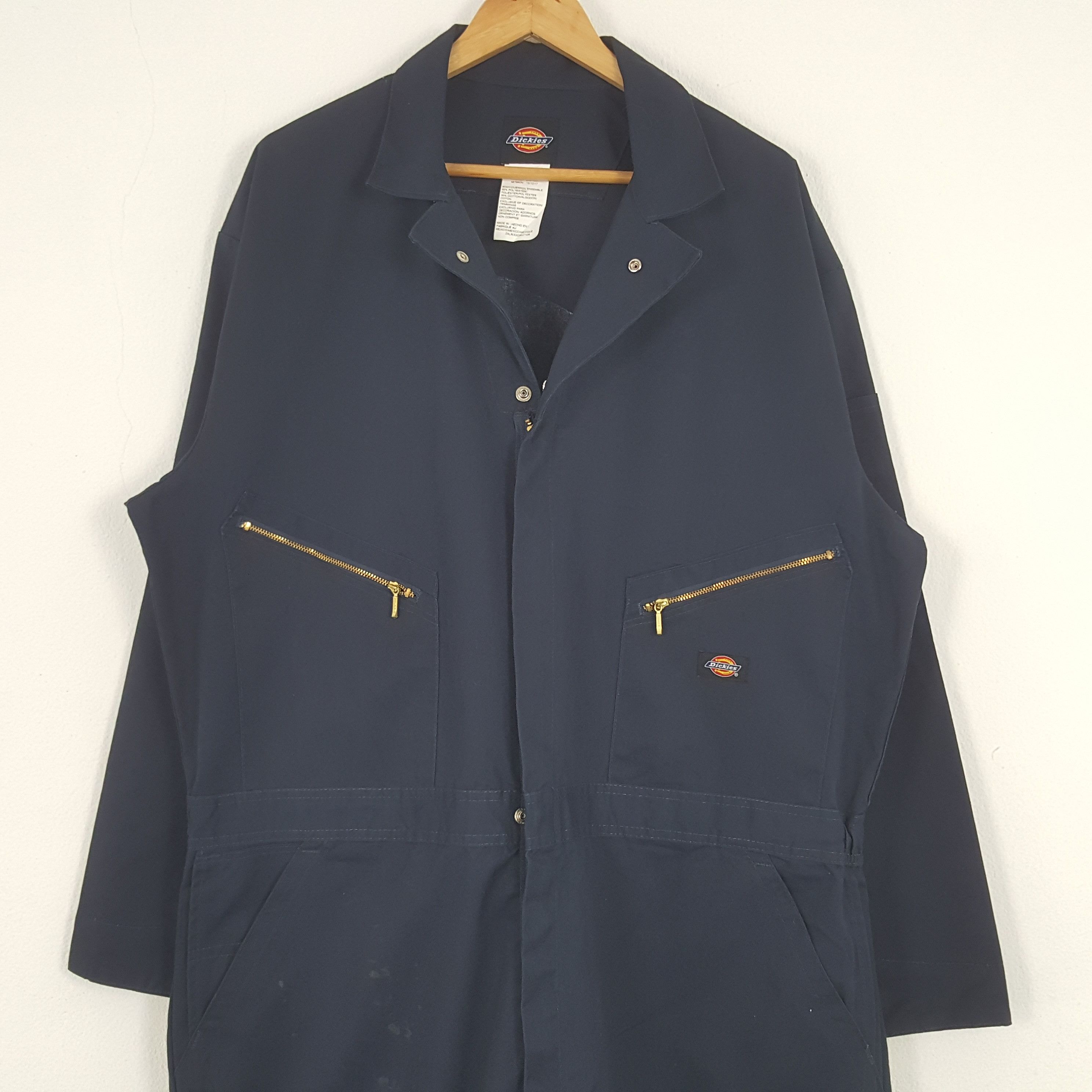 Dickies × Vintage Vintage Dickies American Skull Custom Coverall Jacket C281N6 Size US XXL / EU 58 / 5 - 5 Thumbnail