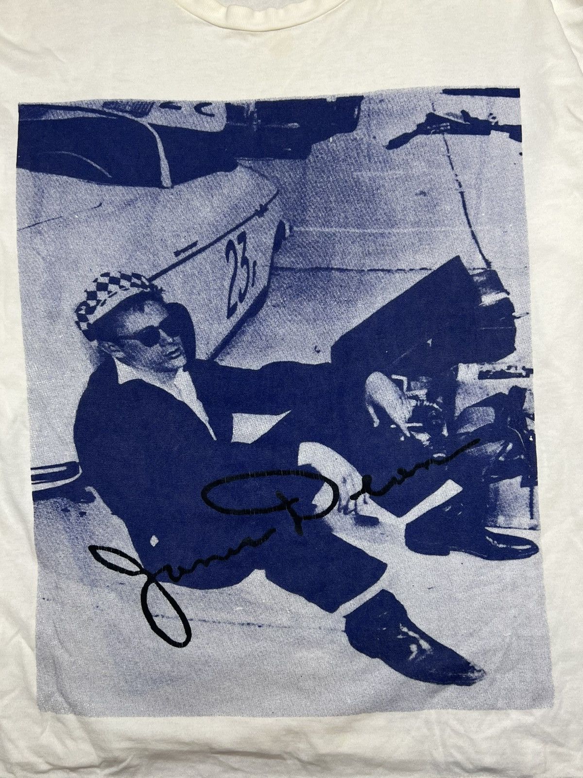 Band Tees Vintage 90s James Dean Single stitch long sleeve Size US M / EU 48-50 / 2 - 3 Thumbnail