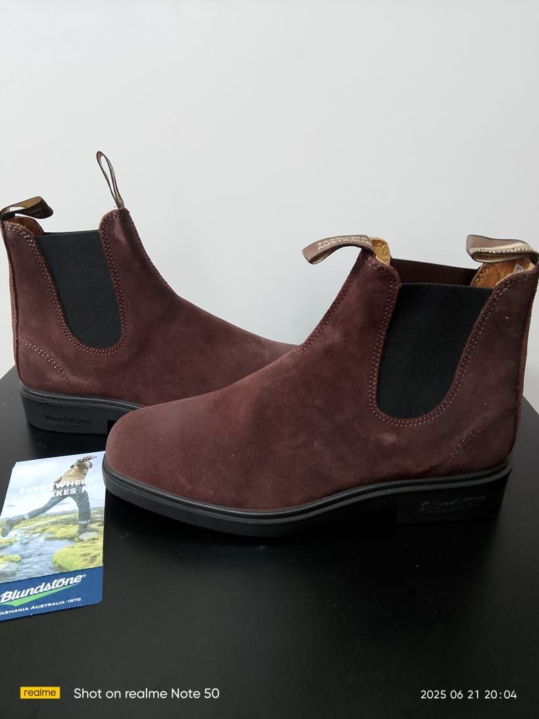 Blundstone Blundstone Chelsea - Dress Brown Waxed #2021# Tg:43 Tg:43. Size US 9.5 / EU 42-43 - 4 Thumbnail