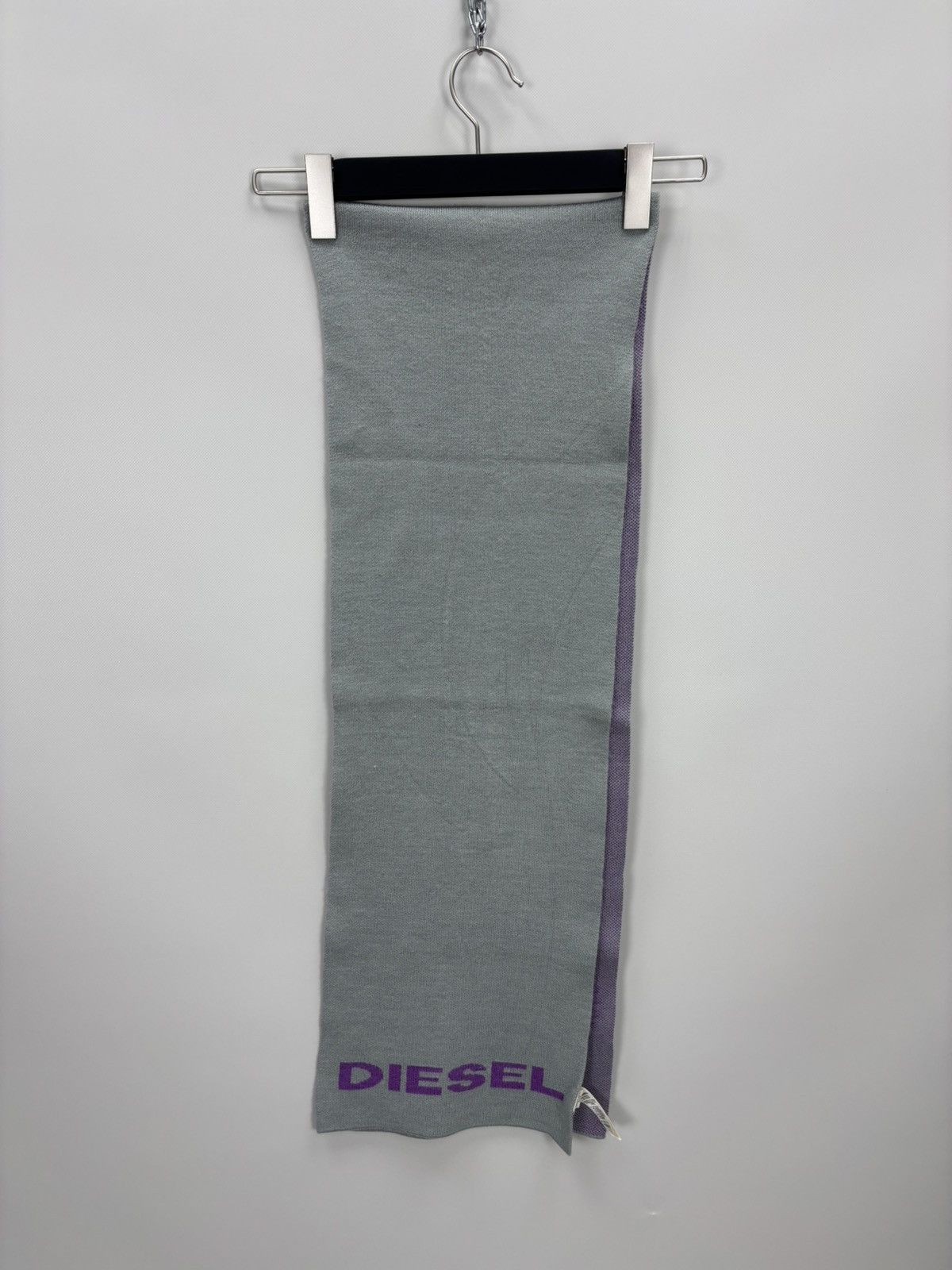 Diesel Scarf Diesel Color Gray/Purple Size ONE SIZE - 4 Thumbnail