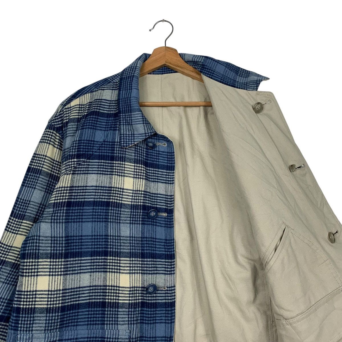 Japanese Brand Vintage Hampstead Tartan Reversible Jacket Size US L / EU 52-54 / 3 - 10 Thumbnail