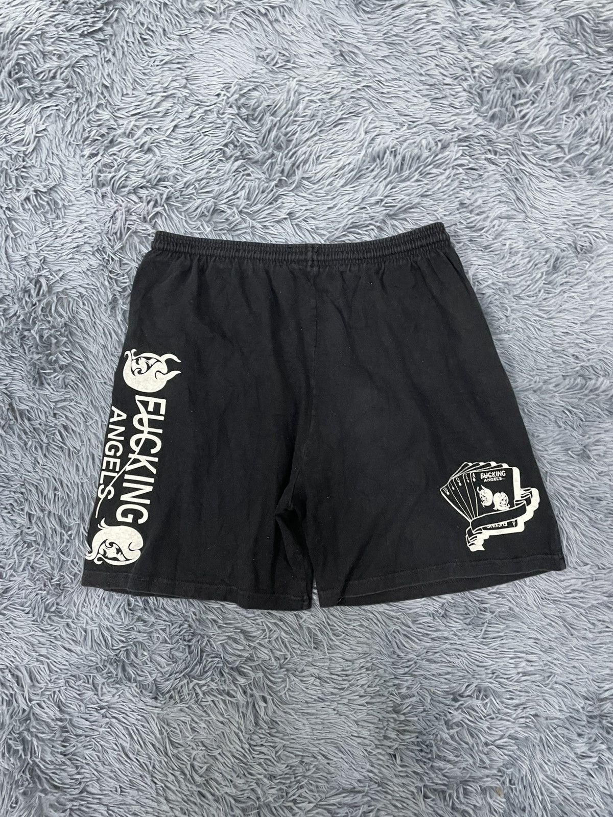 Vintage Vintage Infection fucking angels shorts Size US 32 / EU 48 - 2 Thumbnail
