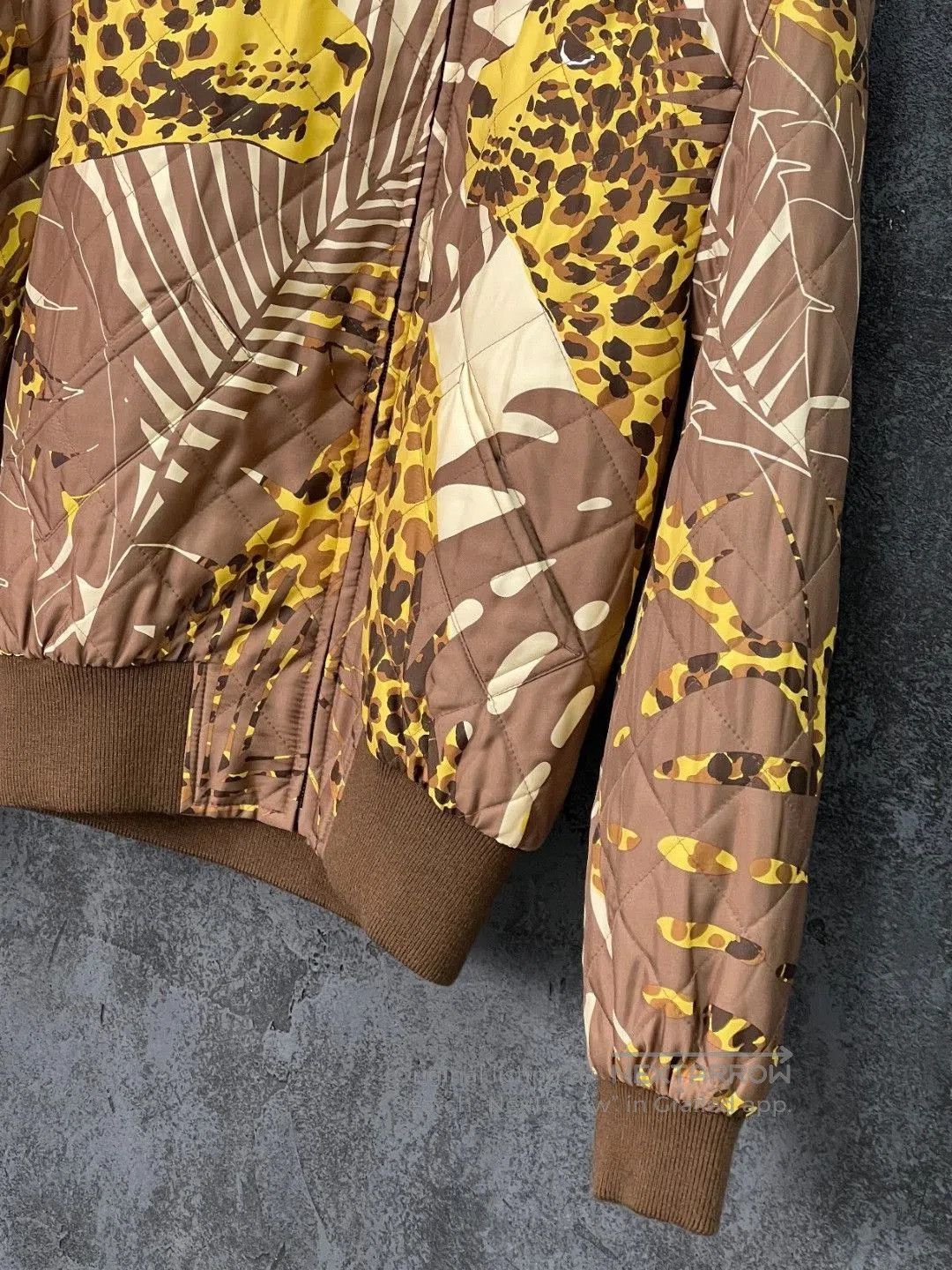 Saint Laurent Paris Saint Laurent Animal Print Quilted Jacket. Size US M / EU 48-50 / 2 - 5 Thumbnail